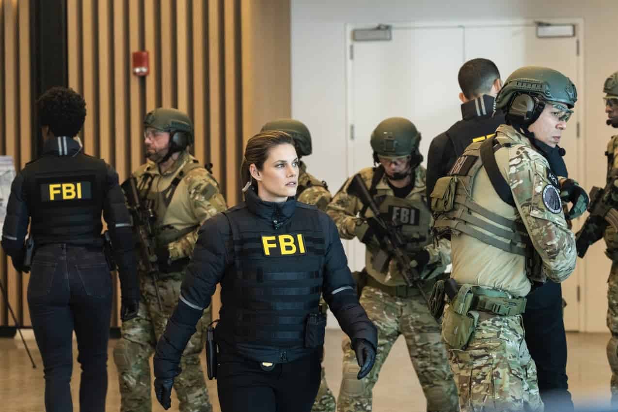 FBI Season 5 Episode 17 “Imminent Threat - Part Two” – To aid Scola in his undercover mission to find the terrorists believed to be behind the imminent attack in New York City, Maggie calls in Remy (FBI: MOST WANTED series star Dylan McDermott), whose well-connected informant from a prior case may be key to moving the operation forward, in hour two of the three-episode FBIs global crossover event, on the CBS Original series FBI, Tuesday, April 4 (9:00-10:00 PM, ET/PT) on the CBS Television Network and available to stream live and on demand on Paramount+*. FBI: INTERNATIONAL stars Luke Kleintank, Heida Reed, Carter Redwood, Vinessa Vidotto and FBI: MOST WANTED stars Roxy Sternberg and Keisha Castle-Hughes also guest star in the episode. Pictured: Missy Peregrym as Special Agent Maggie Bell. Photo: Bennett Raglin/CBS ©2023 CBS Broadcasting, Inc. All Rights Reserved.