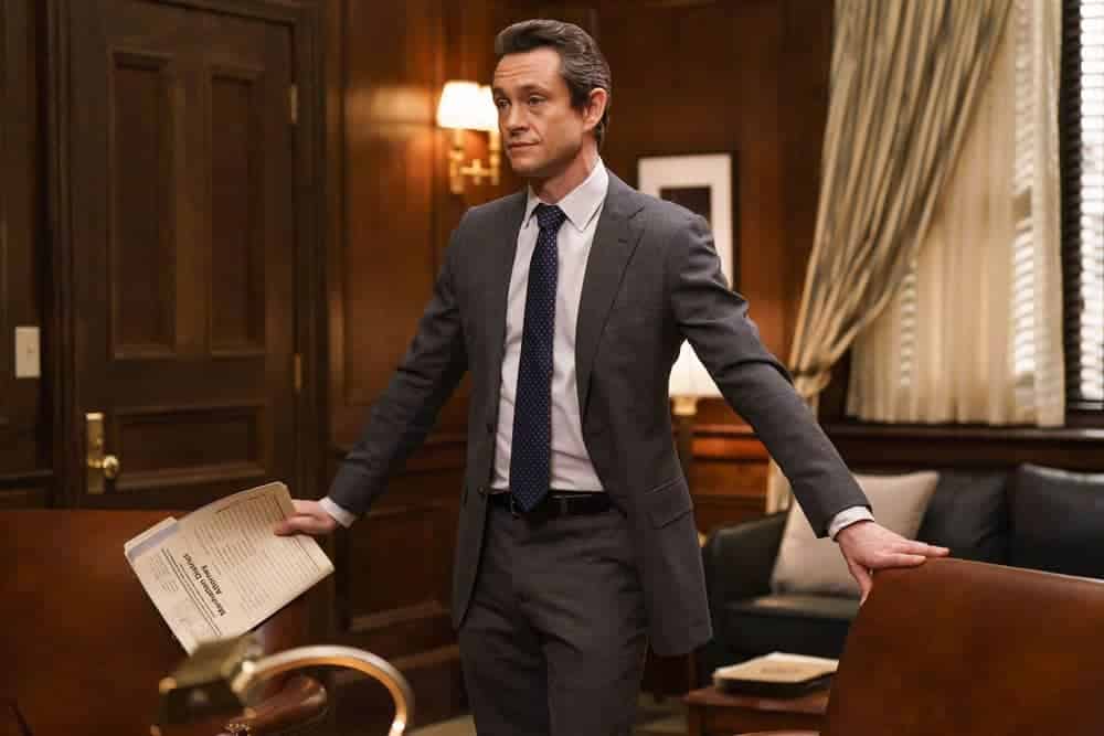LAW AND ORDER Season 22 Episode 18 Photos Collateral Damage 3 LAW AND ORDER Season 22 Episode 18 Picture -- "Collateral Damage" Episode 22018 -- Pictured: Hugh Dancy as ADA Nolan Price -- (Photo by: Peter Kramer/NBC)