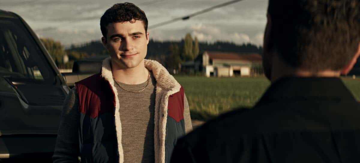 Superman & Lois -- “Head On” -- Image Number: SML305fg_0006r -- Pictured: Michael Bishop as Jonathan Kent -- Photo: The CW -- © 2023 The CW Network, LLC. All Rights Reserved.