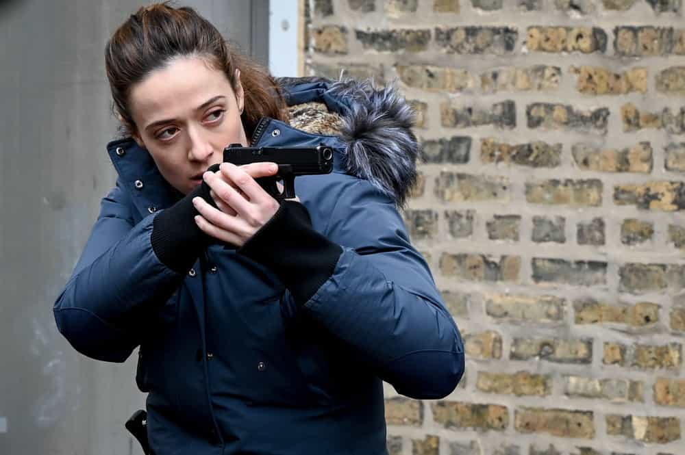 CHICAGO P.D. -- "The Bleed Valve" Episode 1019 -- Pictured: Marina Squerciati as Kim Burgess -- (Photo by: Lori Allen/NBC)