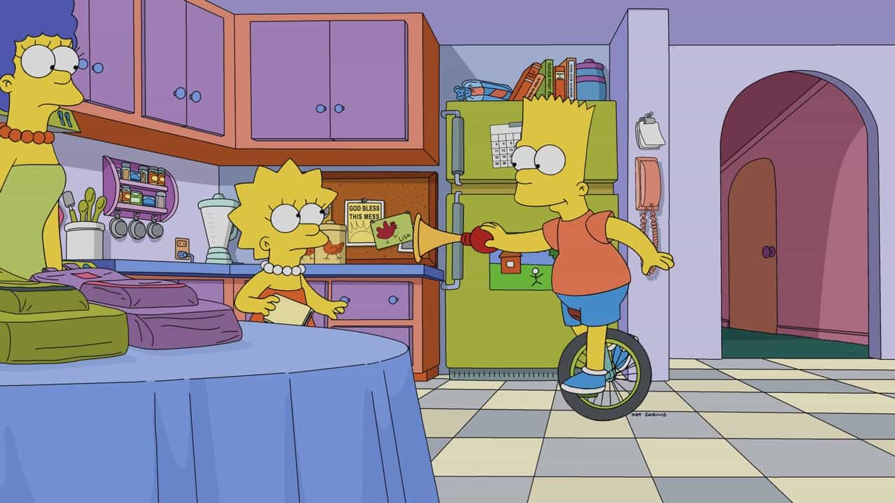 THE SIMPSONS Season 34 Episode 21 Photos Clown V. Board Of Education 3 THE SIMPSONS Season 34 Episode 21 still : Krusty opens a school for clowning and it becomes the most successful thing he's ever done in the "Clown V. Board of Education" episode of THE SIMPSONS airing Sunday, May 14 (8:00-8:31 PM ET/PT) on FOX. THE SIMPSONS © 2023 by 20th Television.