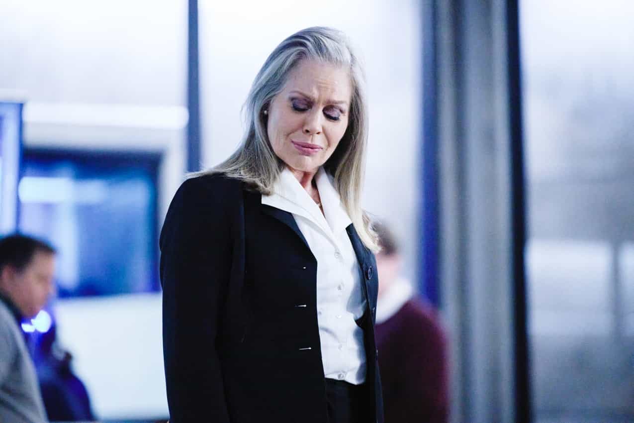 TRUE LIES Season 1 Episode 13 “Waking Dreams” – With an Omega Sector spy missing, the entire agency searches for clues. Harry and Helen’s relationship with each other, their team and reality itself, is tested in unimaginable ways, even for the best of spies and spouses, on the conclusion of the two-part first season finale of the CBS Original series TRUE LIES, Wednesday, May 17 (10:00-11:00 PM, ET/PT) on the CBS Television Network, and available on the CBS app and streaming on Paramount+*.Pictured: Beverly D\'Angelo as Trilby. Photo: Tom Griscom/CBS ©2023 CBS Broadcasting, Inc. All Rights Reserved.