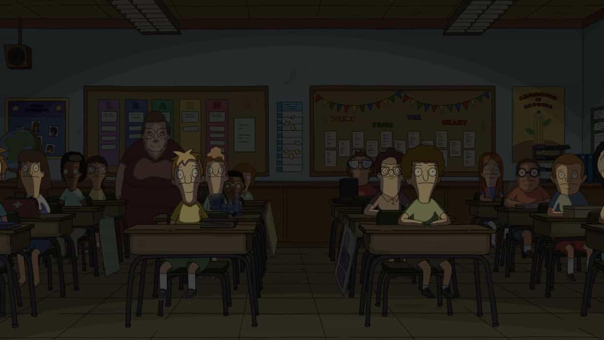 BOB'S BURGERS: Louise takes a class assignment - and a few unhelpful comments by Wayne - very personally. And Bob hires a masseur-in-training to give Linda a massage for Mother's Day in the "Amelia" episode of BOB'S BURGERS airing Sunday, May 21 (9:00-9:30 PM ET/PT) on FOX. BOBíS BURGERS © 2023 by 20th Television