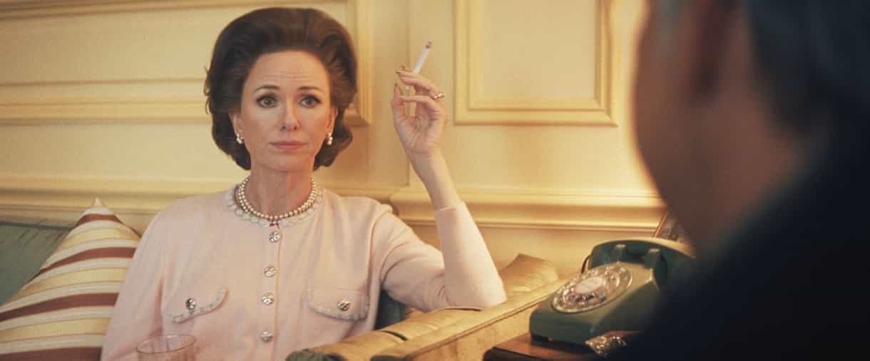 FX’s FEUD: Capote Vs. The Swans "Ice Water in Their Veins" Premieres Wednesday, January 31 at 10 p.m. ET/PT -- Pictured: Naomi Watts as Babe Paley. CR: FX