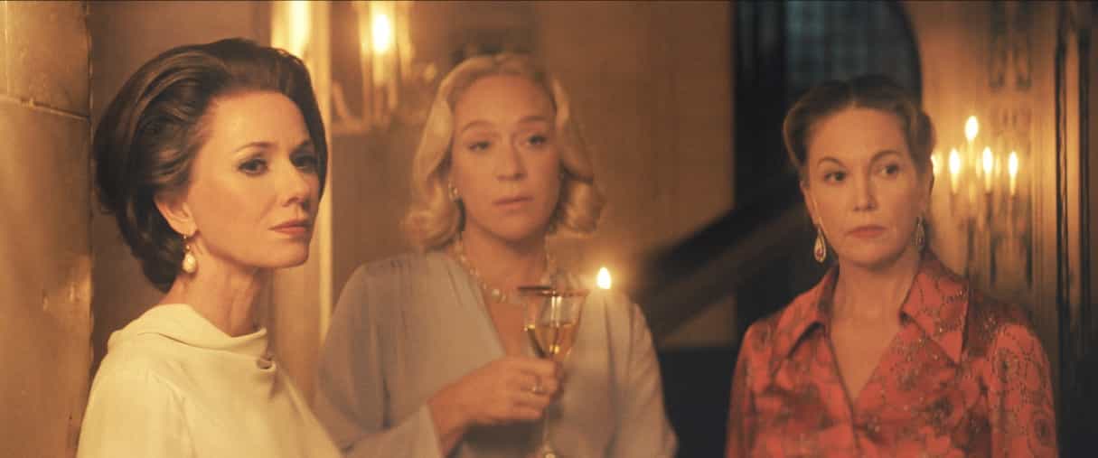FX’s FEUD: Capote Vs. The Swans "Ice Water in Their Veins" Premieres Wednesday, January 31 at 10 p.m. ET/PT -- Pictured: (front, l-r)  Naomi Watts as Babe Paley, Chloe Sevigny as C.Z. Guest, Diane Lane as Slim Keith. CR: FX