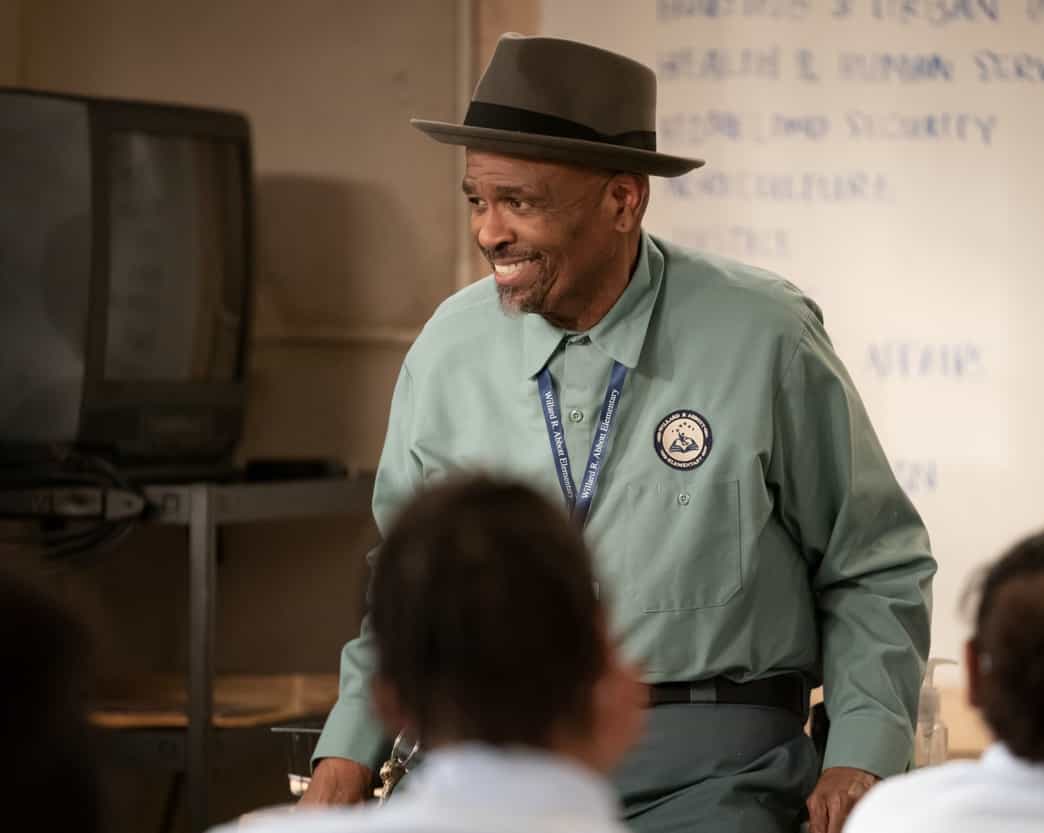 ABBOTT ELEMENTARY SEASON 3 Episode 1+2 - “Career Day Part 1/Career Day Part 2” It’s a new year at Abbott Elementary, and Janine is as eager as ever. She plans a district-wide initiative – Career Day – and is anxious for it to be a success. Meanwhile, Ava has a new approach to her job, and Melissa is asked a surprising question. WEDNESDAY, FEB. 7 (9:00-10:02 p.m. EST), on ABC. (Disney/Gilles Mingasson) WILLIAM STANFORD DAVIS