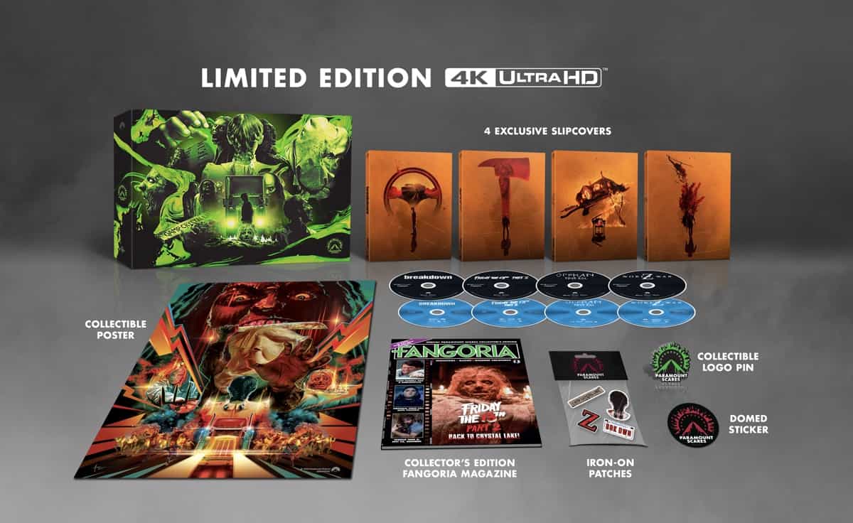 Paramount Scares Vol 2 4K Box Artwork