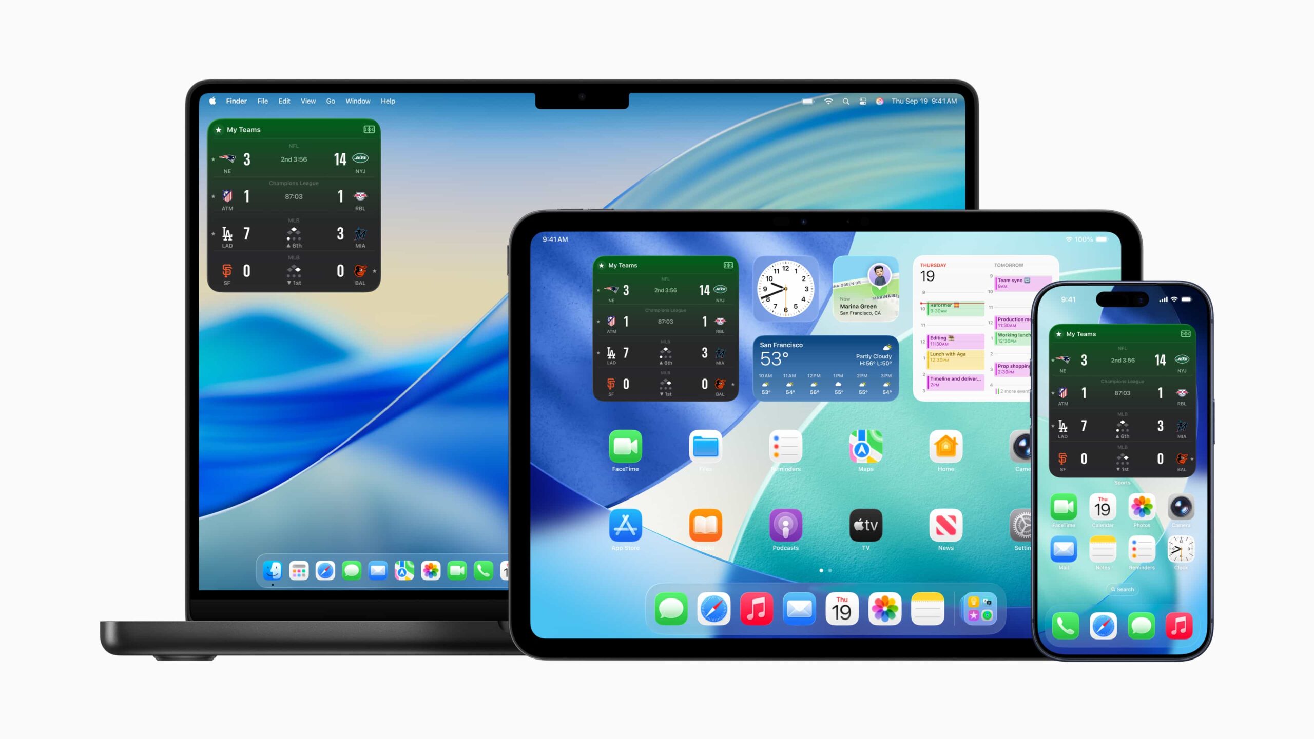 Apple-Sports-app-widget-multi-devices