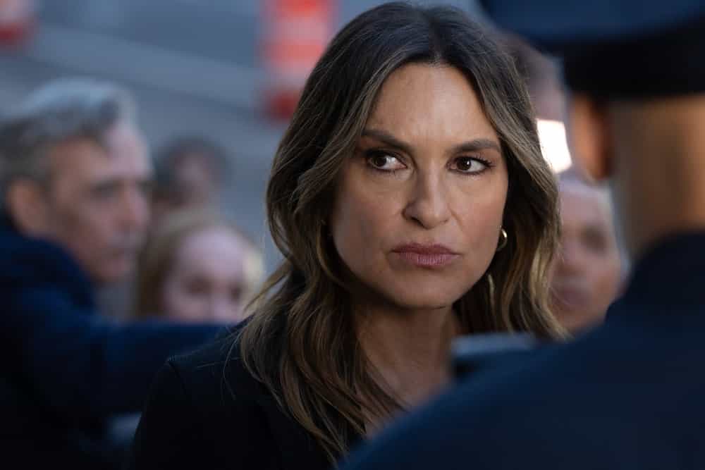 LAW & ORDER: SPECIAL VICTIMS UNIT -- "Under The Influence" Episode 27006 -- Pictured: Mariska Hargitay as Capt. Olivia Benson -- (Photo by: Virginia Sherwood/NBC)