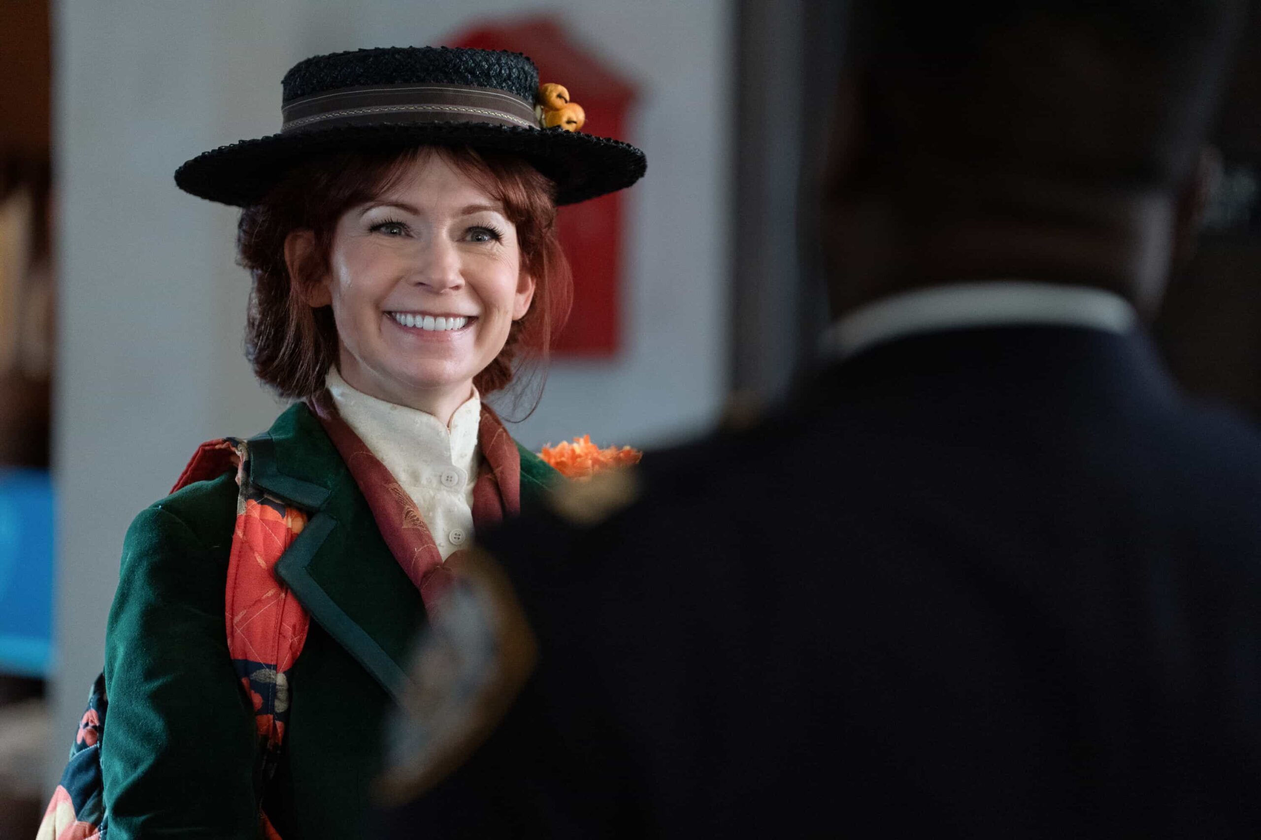 ELSBETH Season 3 Episode 4 Photos Ick, a Bod “Ick, A Bod” – Elsbeth must separate trick from treat in Sleepy Hollow when a rivalry reaches a ghoulish climax on Halloween night after a suburban housewife (Annaleigh Ashford) butts heads with a new neighbor. Meanwhile, Captain Wagner makes a frightening discovery about his daughter, on the CBS Original series ELSBETH, Thursday, Oct. 30 (10:00-11:00 PM, ET/PT) on the CBS Television Network and streaming on Paramount (live and on-demand for Paramount+ Premium plan subscribers, or on-demand for Paramount+ Essential subscribers the day after the episode airs). Pictured: Carrie Preston as Elsbeth Tascioni Photo: Michael Parmelee/CBS ©2025 CBS Broadcasting, Inc. All Rights Reserved.