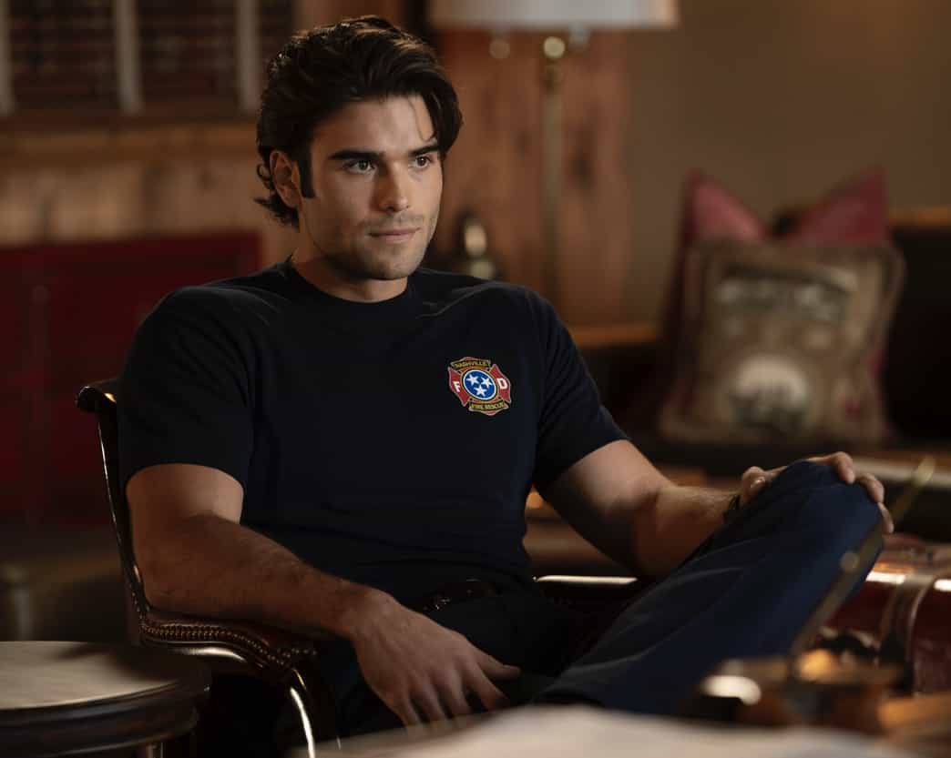 9-1-1: NASHVILLE - “Bad Case of the Blues” - Don and the 113 team respond to emergencies at a waterpark and a sorority house. Meanwhile, the crew puts Blue’s skills and knowledge to the test as he trains for his firefighter exam, while Blythe digs into Blue’s past. THURSDAY, OCT. 30 (9:00-10:00 p.m. EDT) on ABC. (Disney/Jake Giles Netter) 
HUNTER MCVEY