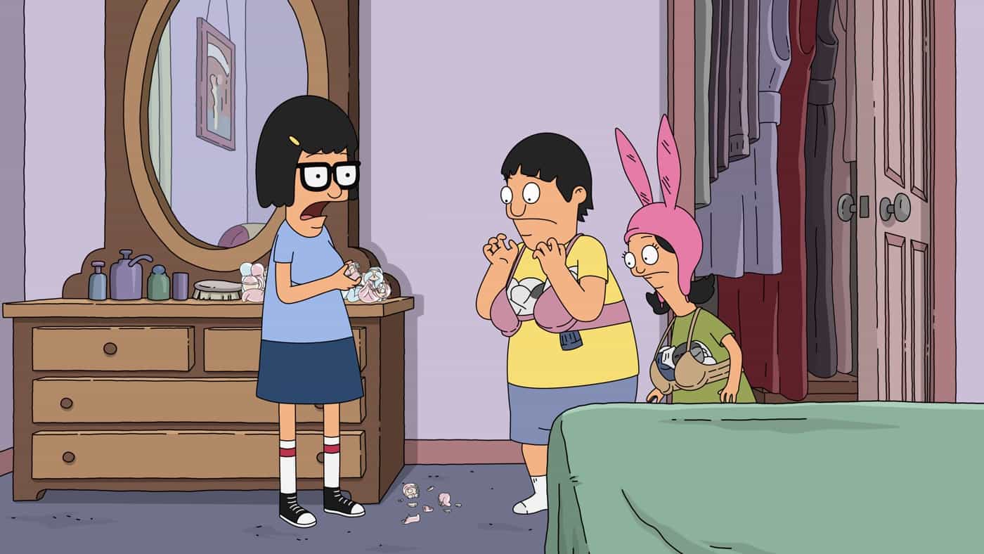 BOB'S BURGERS: Tina, Gene, and Louise have a secret to keep from Linda, but their plan is jeopardized when Louise gets loopy from dental surgery on the all-new “The Secret Guardin” episode of Bob’s Burgers airing Sunday, November 2 (9:30-10:00 PM ET/PT) on FOX. (BOB-1419) BOB’S BURGERS © 2025 by 20th Television