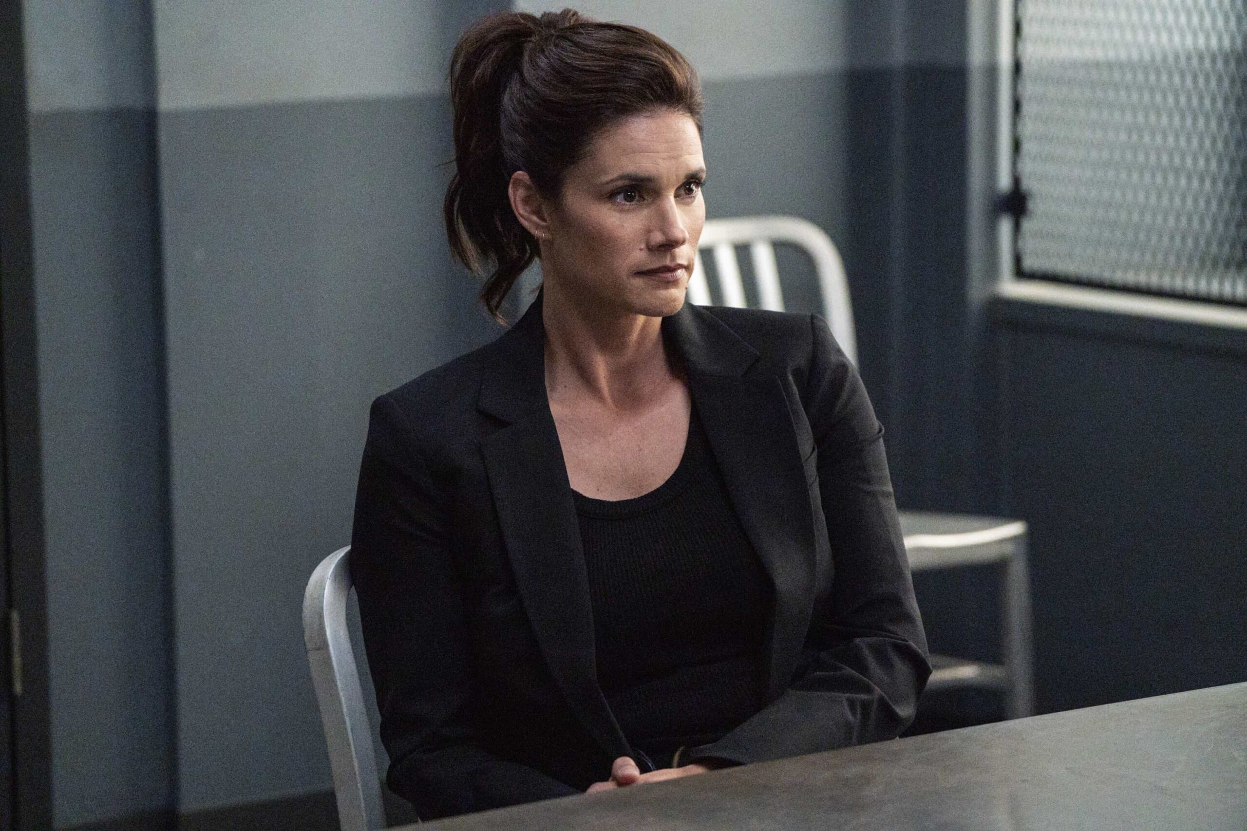 FBI Season 8 Episode 4 “Manifest” – Following a failed assassination attempt on a U.S. senator, OA and Maggie are tasked with escorting her back to Washington, D.C. on a flight that becomes more perilous than imagined, on FBI, Monday, Nov. 3 (9:00-10:00 PM, ET/PT) on the CBS Television Network, and streaming on Paramount+ (live and on-demand for Paramount+ Premium plan subscribers, or on-demand for Paramount+ Essential subscribers the day after the episode airs).  Pictured: Missy Peregrym as Special Agent Maggie Bell. Photo: Bennett Raglin/CBS ©2025 CBS Broadcasting, Inc. All Rights Reserved.