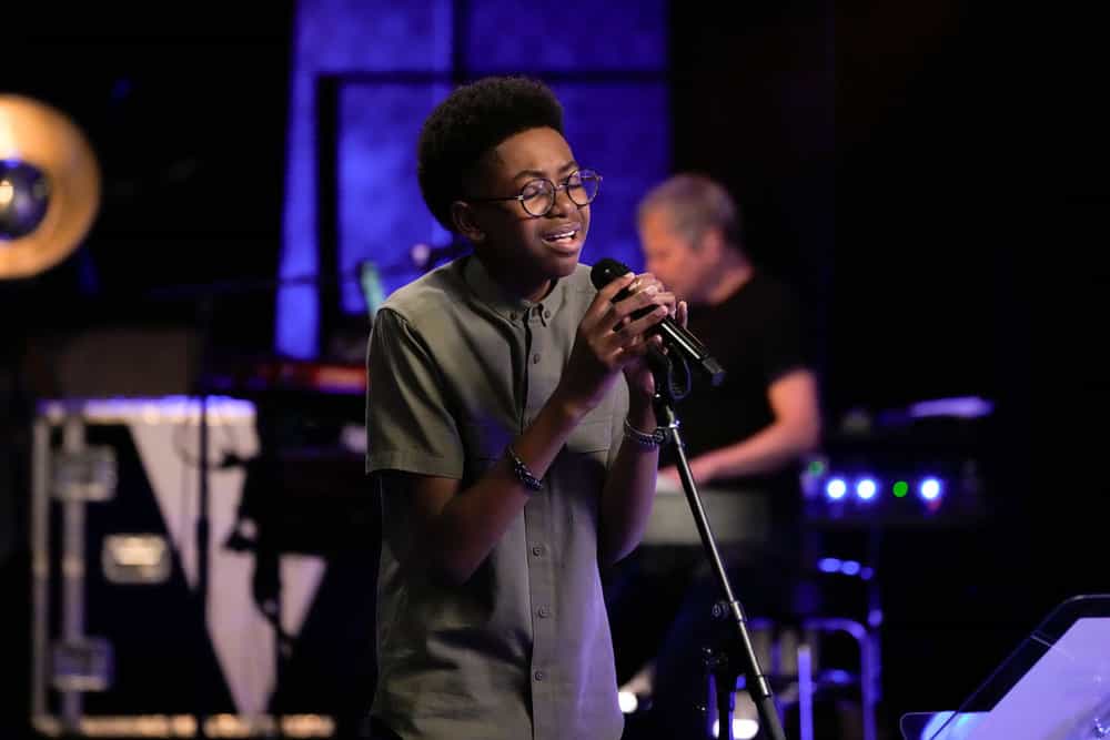 THE VOICE -- The Knockouts Part 2 Episode 2811 -- Pictured: Max Chambers -- (Photo by: Casey Durkin/NBC)