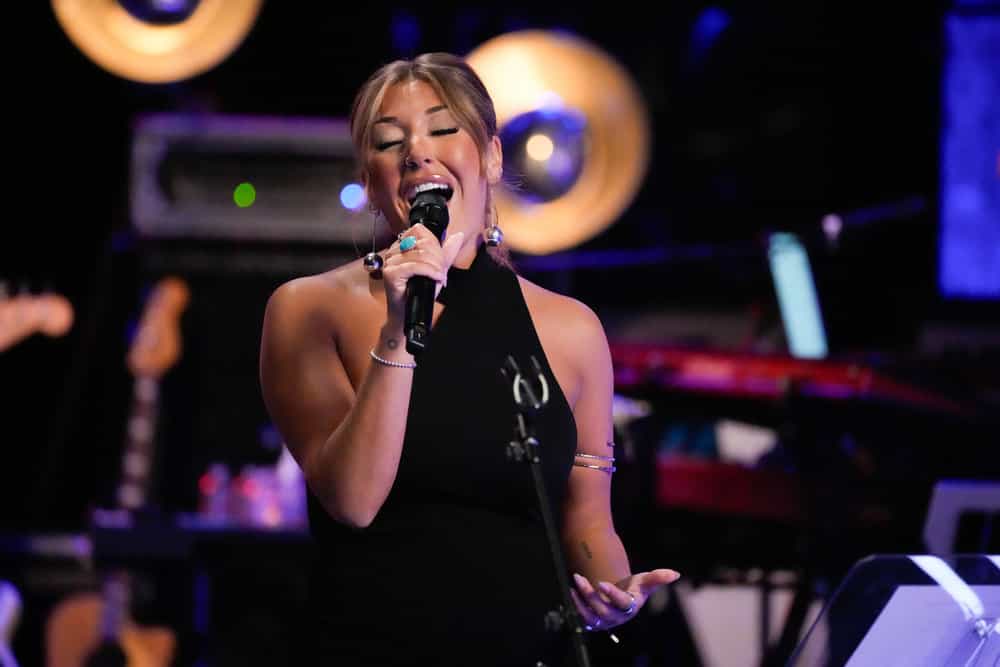 THE VOICE -- The Knockouts Part 2 Episode 2811 -- Pictured: Natalia Albertini -- (Photo by: Casey Durkin/NBC)