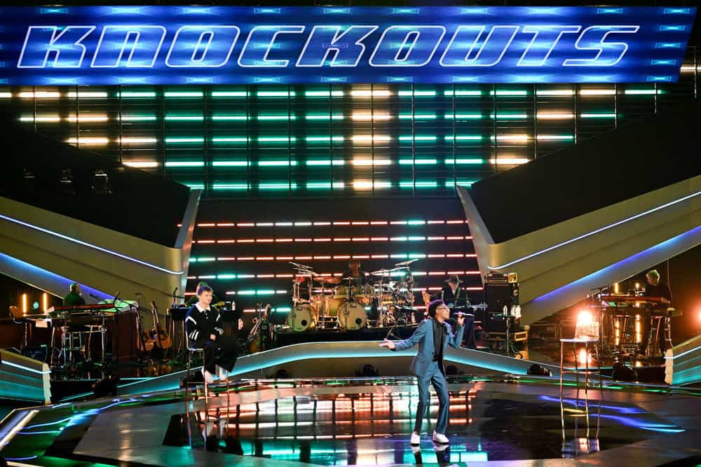 THE VOICE -- The Knockouts Part 2 Episode 2811 -- Pictured: (l-r) Max Cooper III, Max Chambers -- (Photo by: Griffin Nagel/NBC)