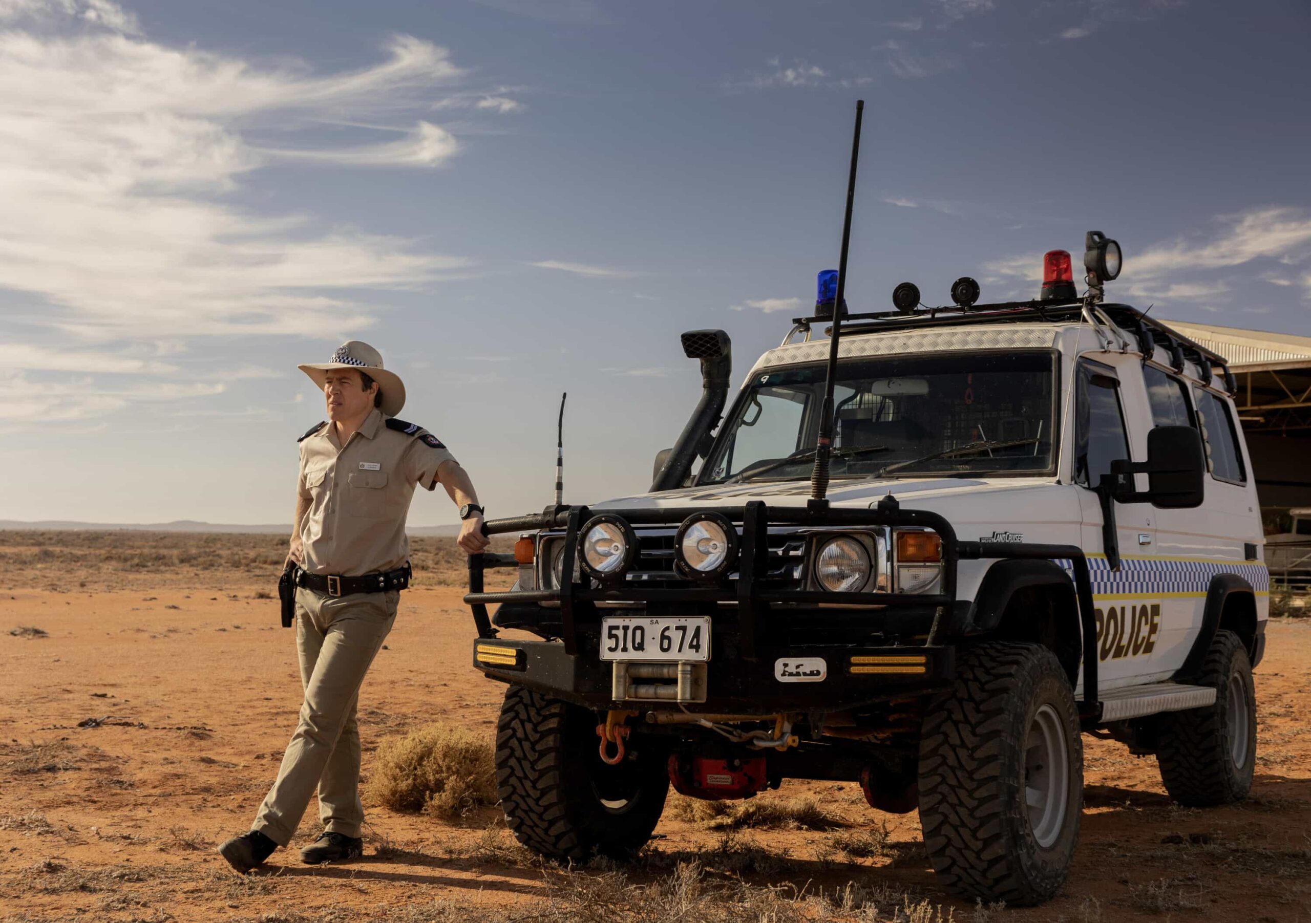 “The Truth Is Outback” – When a U.S. Navy pilot goes missing at a UFO hotspot in the Outback after being chased by blinding lights, the team must discover if the truth is really “out there,” on NCIS: SYDNEY, Tuesday, Nov. 4 (10:00-11:00 PM, ET/PT) on the CBS Television Network, and streaming on Paramount+ (live and on demand for Paramount+ Premium plan subscribers, or on demand for Paramount+ Essential subscribers the day after the episode airs)*. Stephen Peacocke as Karl Drysdale in NCIS: Sydney episode 4, season 3 streaming on Paramount+, 2025. Photo Credit: Daniel Asher Smith/Paramount+ © TM & © 2025 CBS Studios Inc. NCIS: Sydney and related marks and logos are trademarks of CBS Studios Inc. All Rights Reserved.