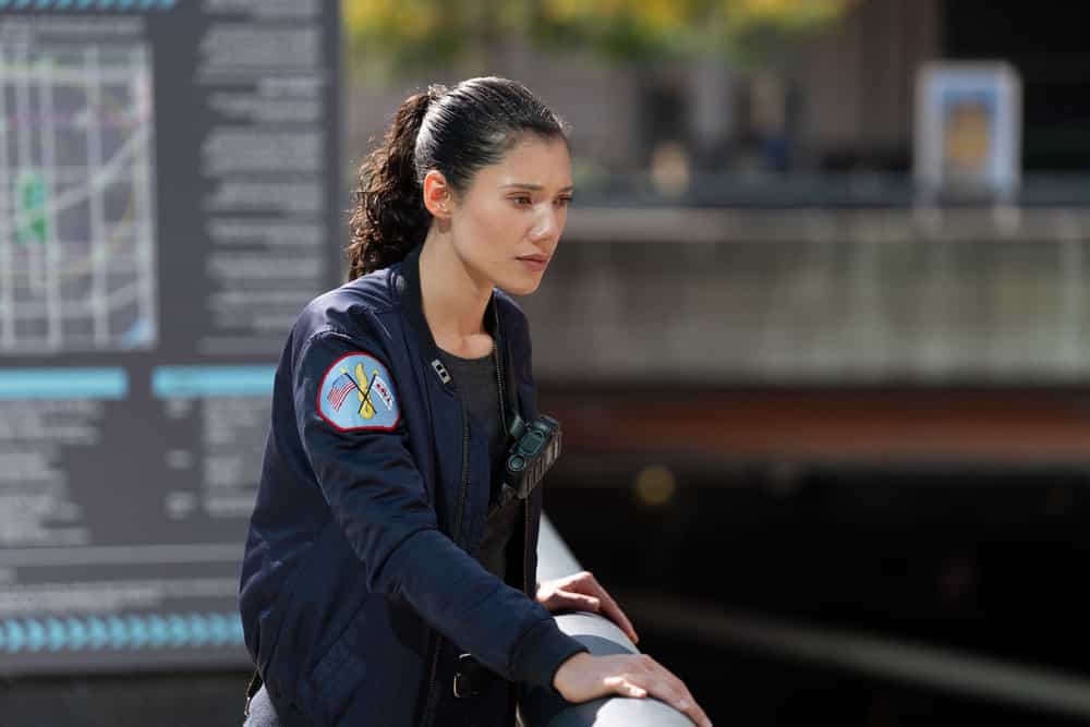 CHICAGO FIRE -- "Broken Things" Episode 1406 -- Pictured: Hanako Greensmith as Violet Mikami -- (Photo by: Peter Gordon/NBC)