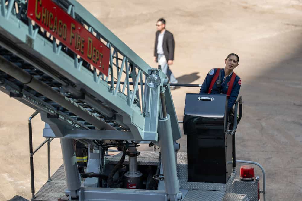 CHICAGO FIRE -- "Broken Things" Episode 1406 -- Miranda Rae Mayo as Stella Kidd -- (Photo by: Peter Gordon/NBC)