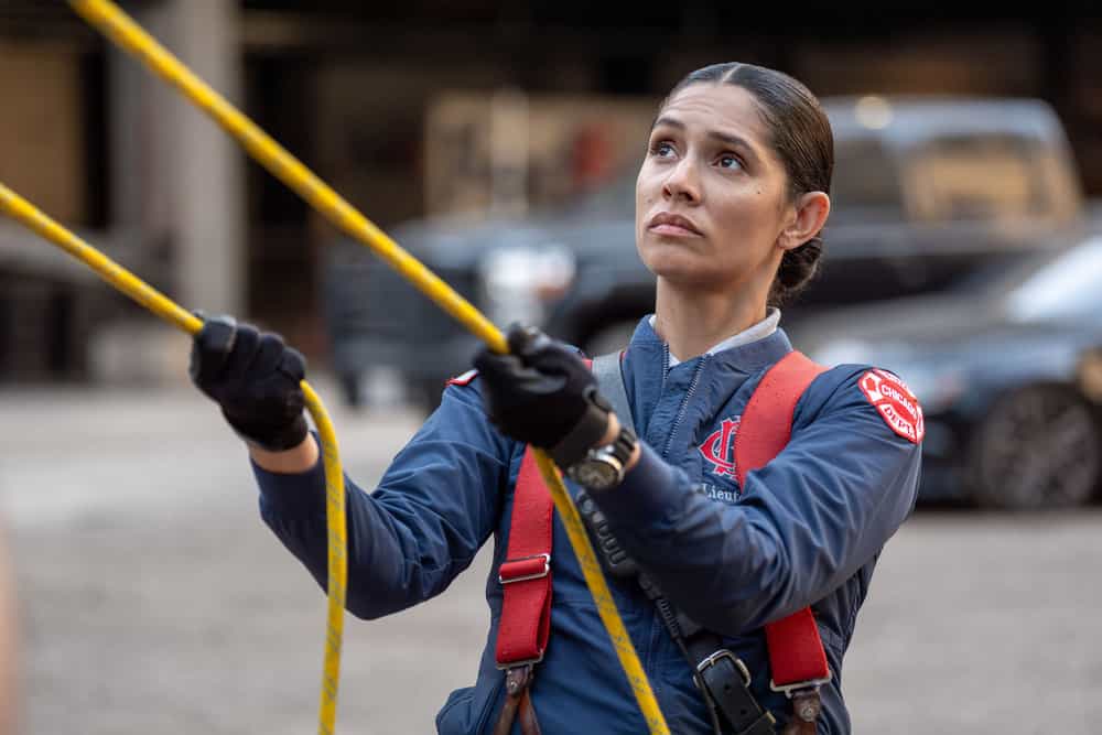 CHICAGO FIRE -- "Broken Things" Episode 1406 -- Miranda Rae Mayo as Stella Kidd -- (Photo by: Peter Gordon/NBC)