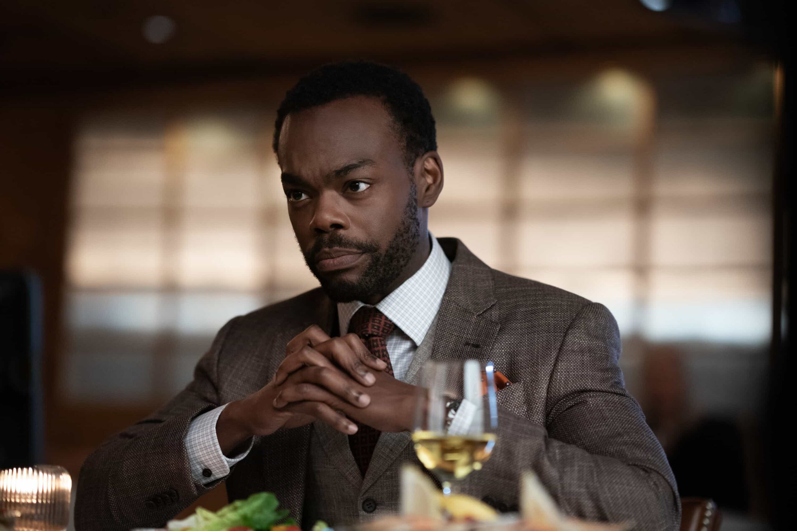 “Poetic Justice” – After a donor’s death shakes New York’s nonprofit arts scene, Elsbeth questions the motives of the victim’s friend, Gary (William Jackson Harper), the founder of a prominent poetry journal. Also, Elsbeth runs into her old friend Marissa Gold, who is following in her father Eli’s footsteps and working as the campaign manager for a mayoral candidate, on the CBS Original series ELSBETH, Thursday, Nov. 6 (10:00-11:00 PM, ET/PT) on the CBS Television Network and streaming on Paramount+ (live and on-demand for Paramount+ Premium plan subscribers, or on-demand for Paramount+ Essential subscribers the day after the episode airs).    Pictured: William Jackson Harper as Gary Pidgeon  Photo: Michael Parmelee/CBS ©2025 CBS Broadcasting, Inc. All Rights Reserved.