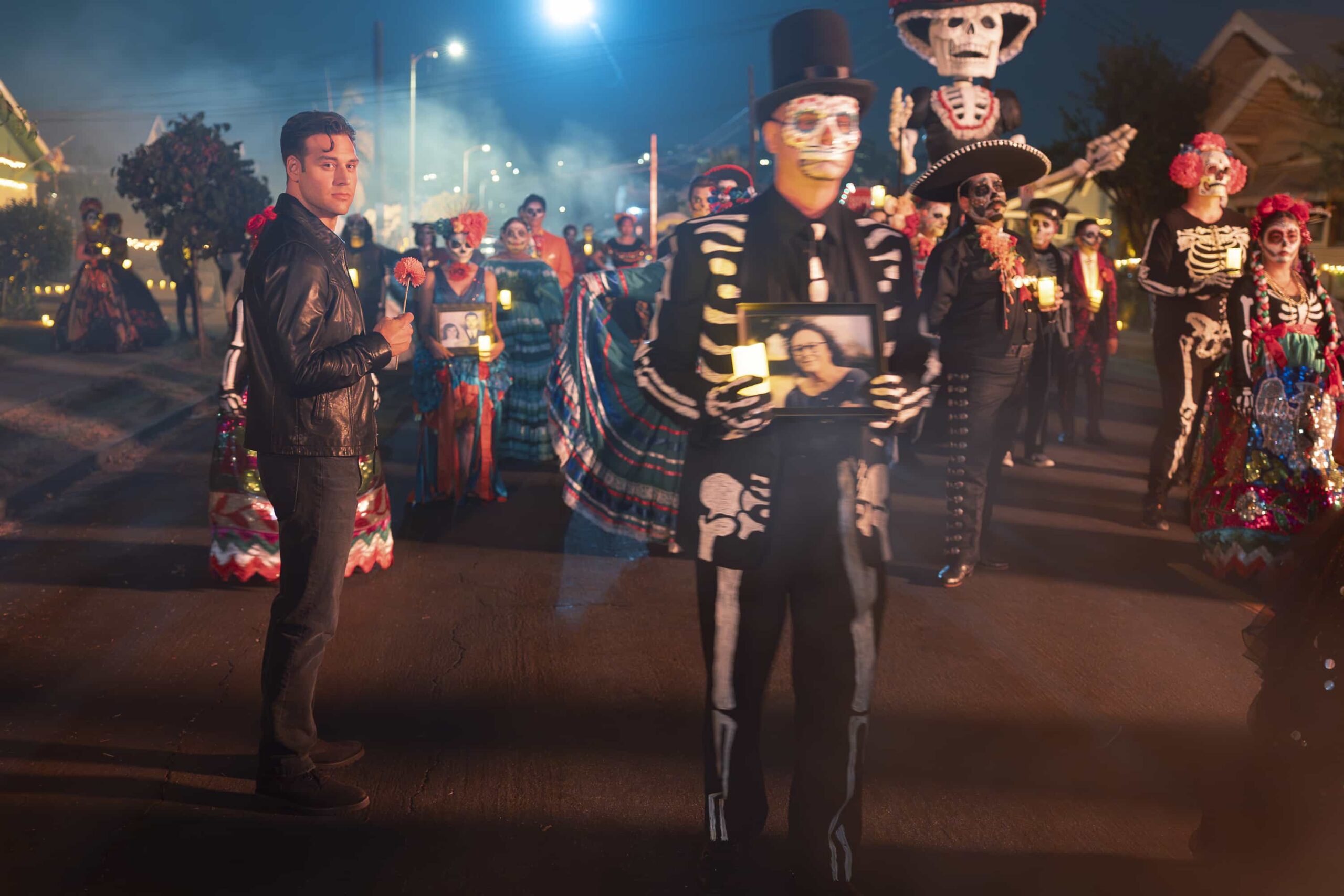 9-1-1 - “Día de los Muertos” - The 118’s beliefs are put to the test as they respond to emergency calls involving a Jack-o’-lantern and a few more jump scares than they were expecting on Halloween. THURSDAY, NOV. 6 (8:00-9:00 p.m. EST) on ABC. (Disney/Christopher Willard) 
RYAN GUZMAN
