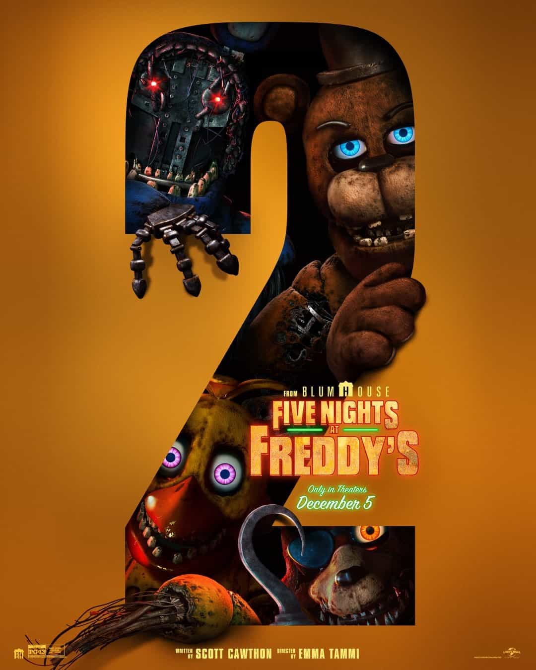 Five Nights At Freddy's 2 Poster