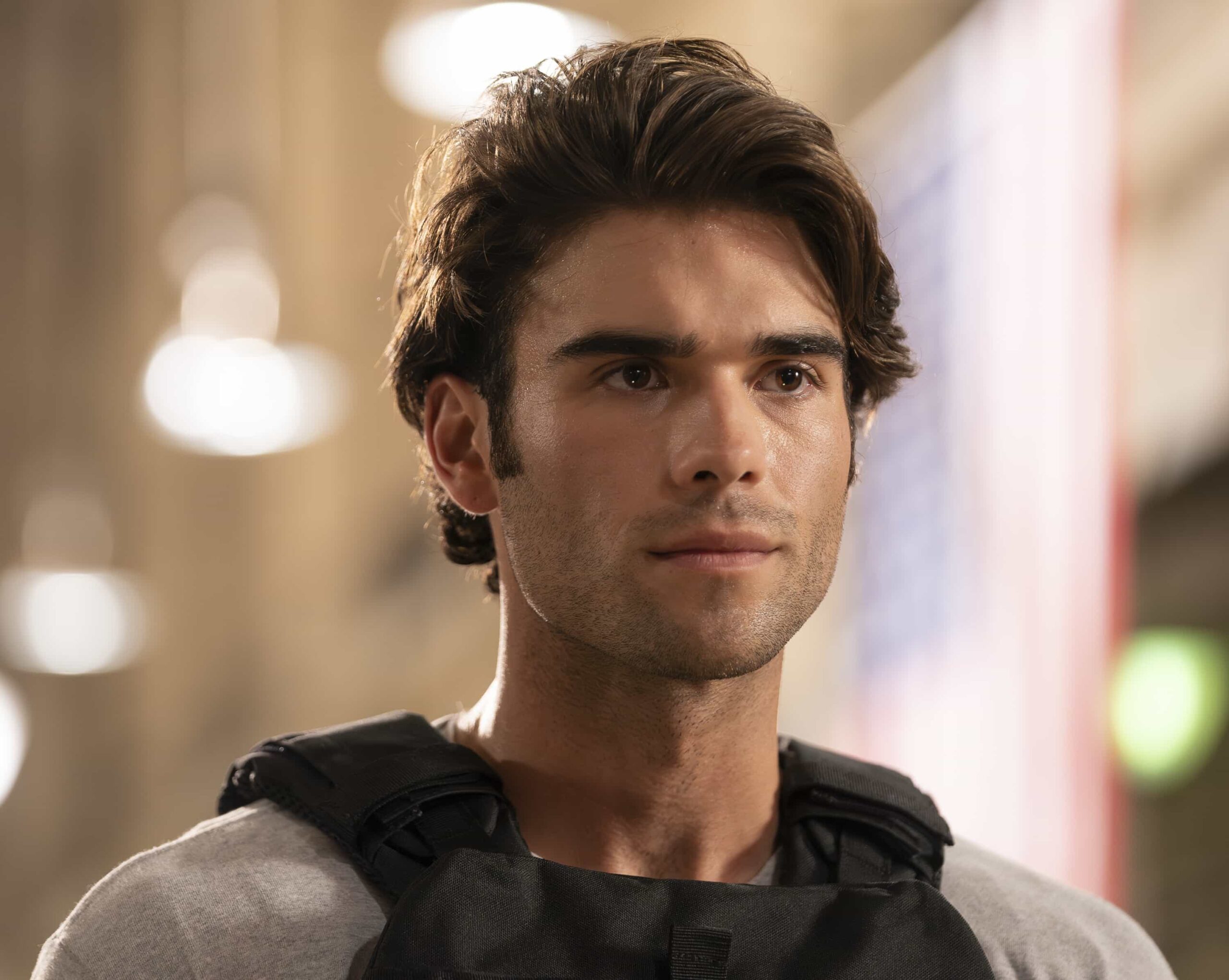 9-1-1: NASHVILLE - “Lost Children” - With mounting pressure from his peers and family, Blue takes his firefighter exam. Meanwhile, Roxie and Taylor search for the identity of an unconscious girl and respond to a high-stakes emergency involving two abducted children. THURSDAY, NOV. 6 (9:00-10:00 p.m. EST) on ABC. (Disney/Jake Giles Netter) 
HUNTER MCVEY