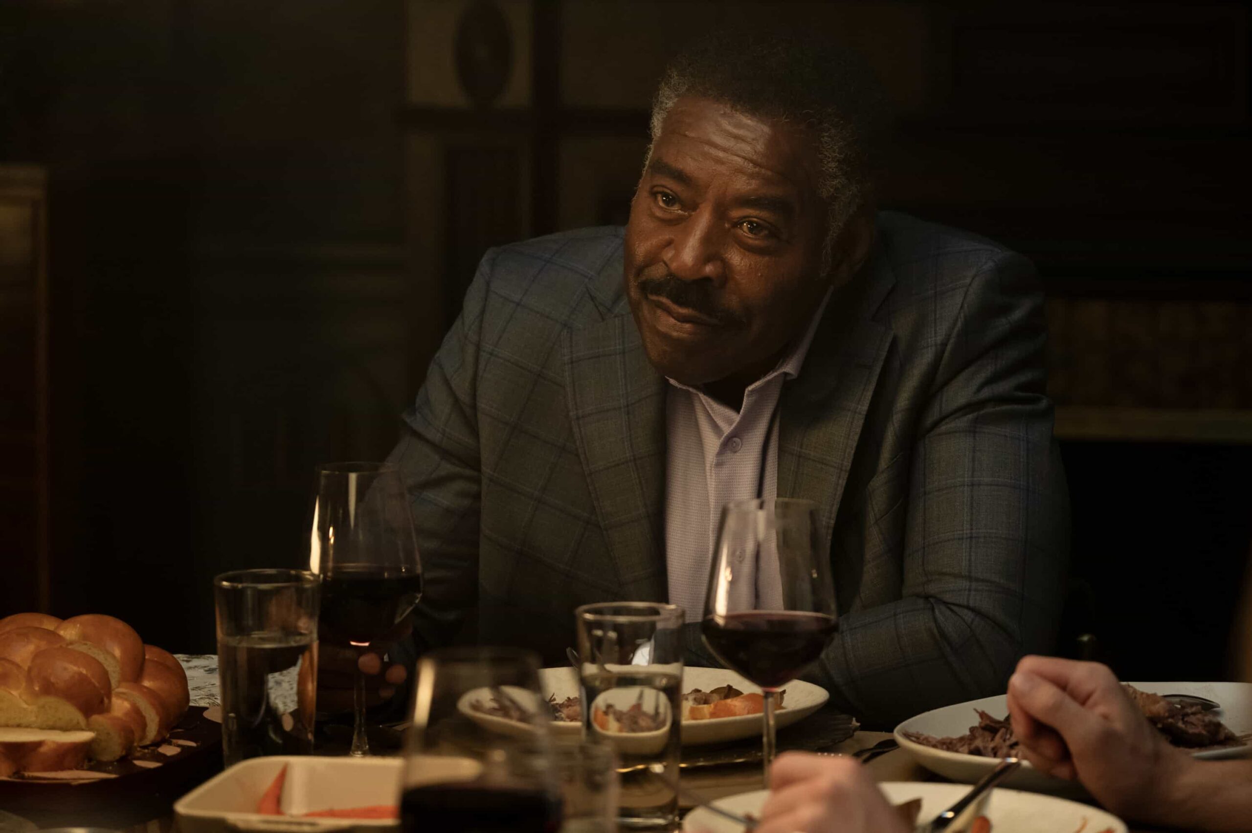 Boston Blue Season 1 Episode 4 “Rites of Passage”– As the Silver family reflects on a personal loss, Lena and Danny investigates the murder of a beloved shop owner. Meanwhile, Sarah responds to a hostage crisis and Mae faces a difficult legal decision, on “BOSTON BLUE,” Friday, Nov. 7 (10:00-11:00 PM, ET/PT) on the CBS Television Network, and streaming on Paramount+ (live and on-demand for Paramount+ subscribers, or on-demand for Paramount+ Essential subscribers the day after the episode airs)*.    Pictured: Ernie Hudson as Reverend Peters  Photo: Christos Kalohoridis/CBS ©2025 CBS Broadcasting, Inc. All Rights Reserved.