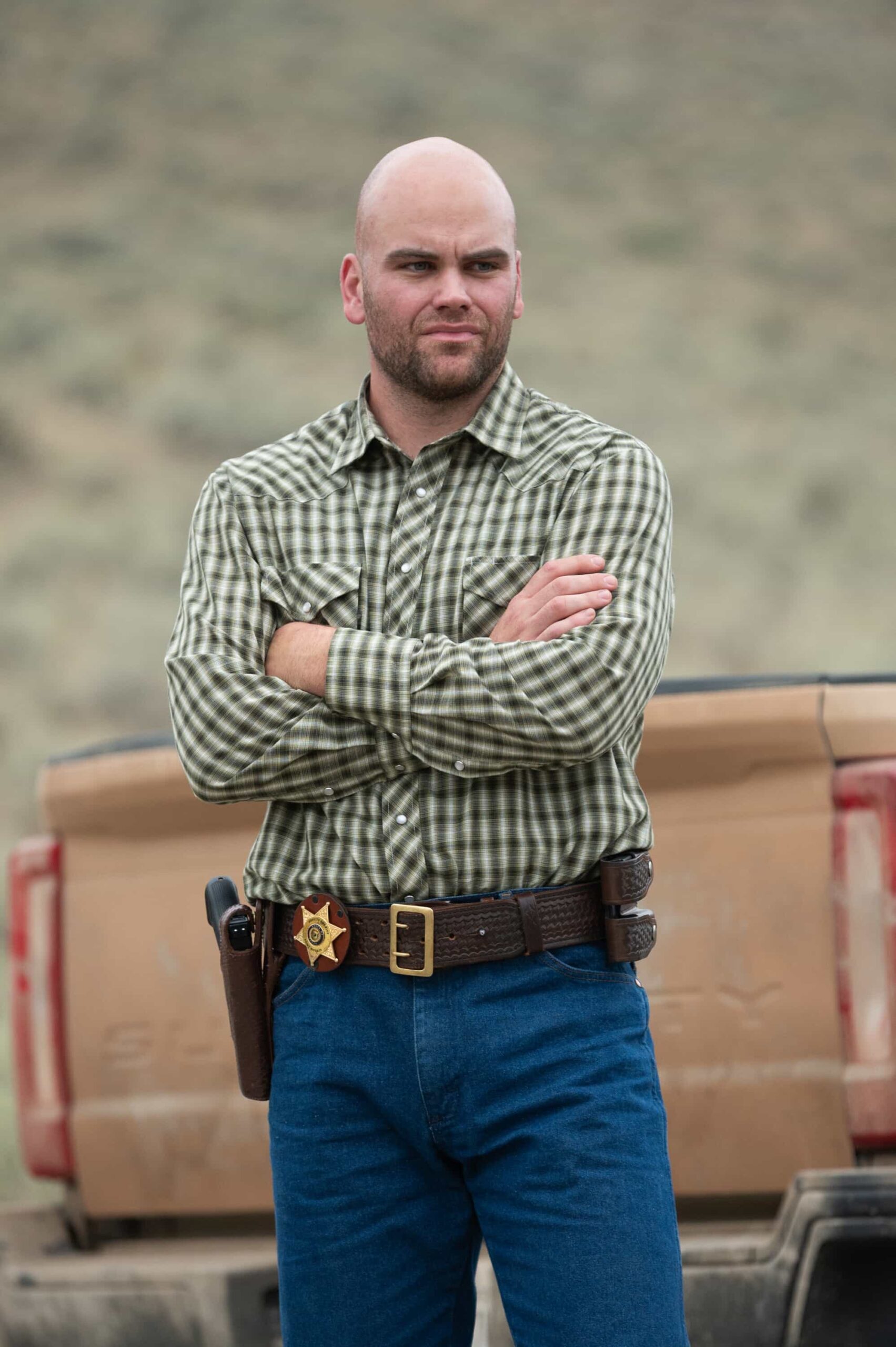 “No Man’s Land” – When a man disappears in a lawless Arizona desert town, Colter’s investigation uncovers a hidden relationship that draws him into a dangerous power struggle – and leaves him facing the hard conditions of the wilderness, on TRACKER, Sunday, Nov. 9 (8:00-9:00 PM, ET/PT) on the CBS Television Network, and streaming on Paramount+ (live and on-demand for Paramount+ Premium plan subscribers, or on-demand for Paramount+ Essential subscribers the day after the episode airs)*. Pictured: Zelman Gabriel as Cody. Photo: Sergei Bachlakov/CBS ©2025 CBS Broadcasting, Inc. All Rights Reserved.