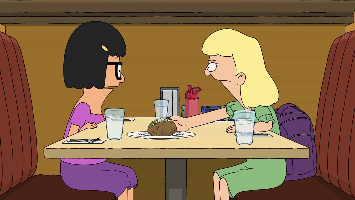 Bob’s Burgers Season 16 Episode 6 Photo “Get Her to the Zeke”: Tina tries to set up Zeke on a date while the rest of the Belchers contend with a Super Rat on the all-new “Get Her to the Zeke” episode of Bob’s Burgers airing Sunday, November 9 (9:30-10:00 PM ET/PT) on FOX. BOB’S BURGERS © 2025 by 20th Television
