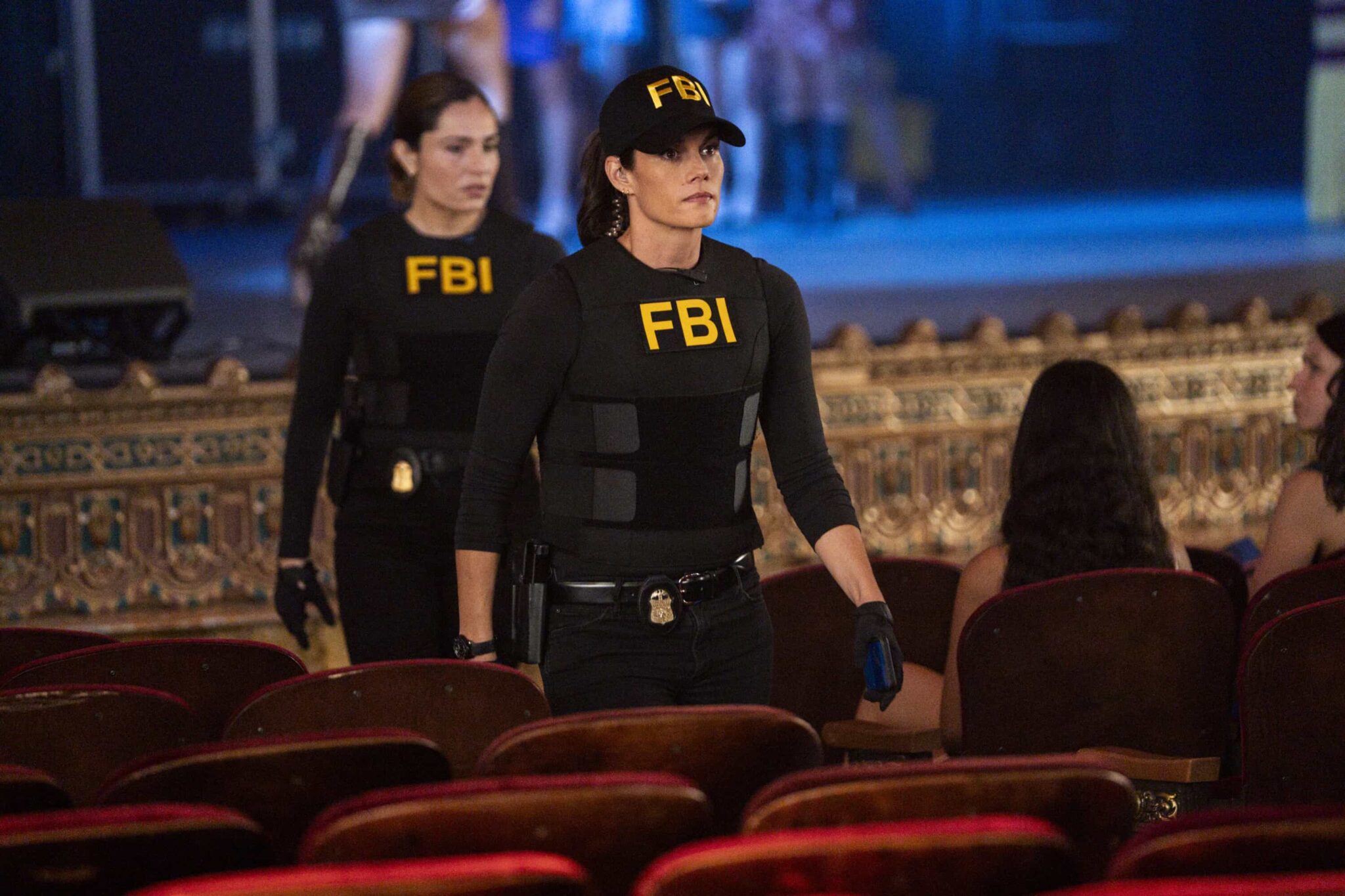 FBI Season 8 Episode 5 “Falsetto” – Maggie partners with Eva to hunt a killer after a shocking daytime stabbing in an NYC park. After a subsequent murder, they realize the assassin has a hit list, begging the question: “Who\'s on it and who\'s next?,” on FBI, Monday, Nov. 10 (9:00-10:00 PM ET/PT) on the CBS Television Network, and streaming on Paramount+ (live and on-demand for Paramount+ Premium plan subscribers, or on-demand for Paramount+ Essential subscribers the day after the episode airs). Pictured: Missy Peregrym as Special Agent Maggie Bell. Photo: Bennett Raglin/CBS ©2025 CBS Broadcasting, Inc. All Rights Reserved.