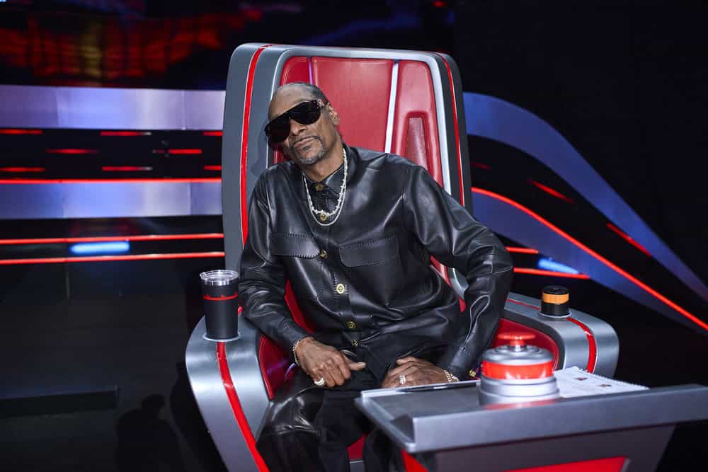 THE VOICE -- The Knockouts Part 3 Episode 2812 -- Pictured: Snoop Dogg -- (Photo by: Tyler Golden/NBC)