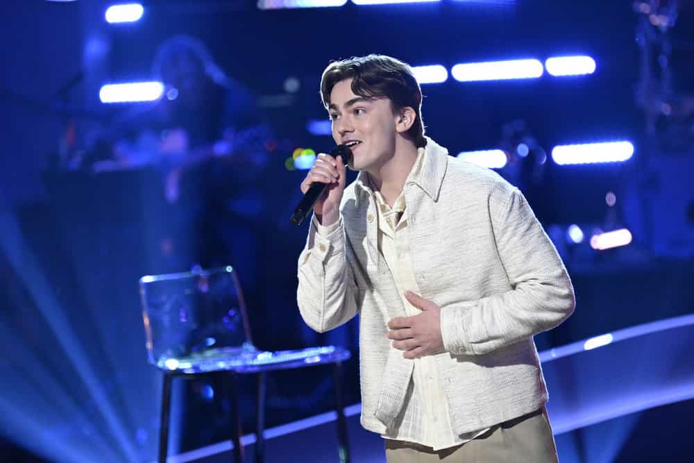 THE VOICE -- The Knockouts Part 3 Episode 2812 -- Pictured: Jack Austin -- (Photo by: Griffin Nagel/NBC)