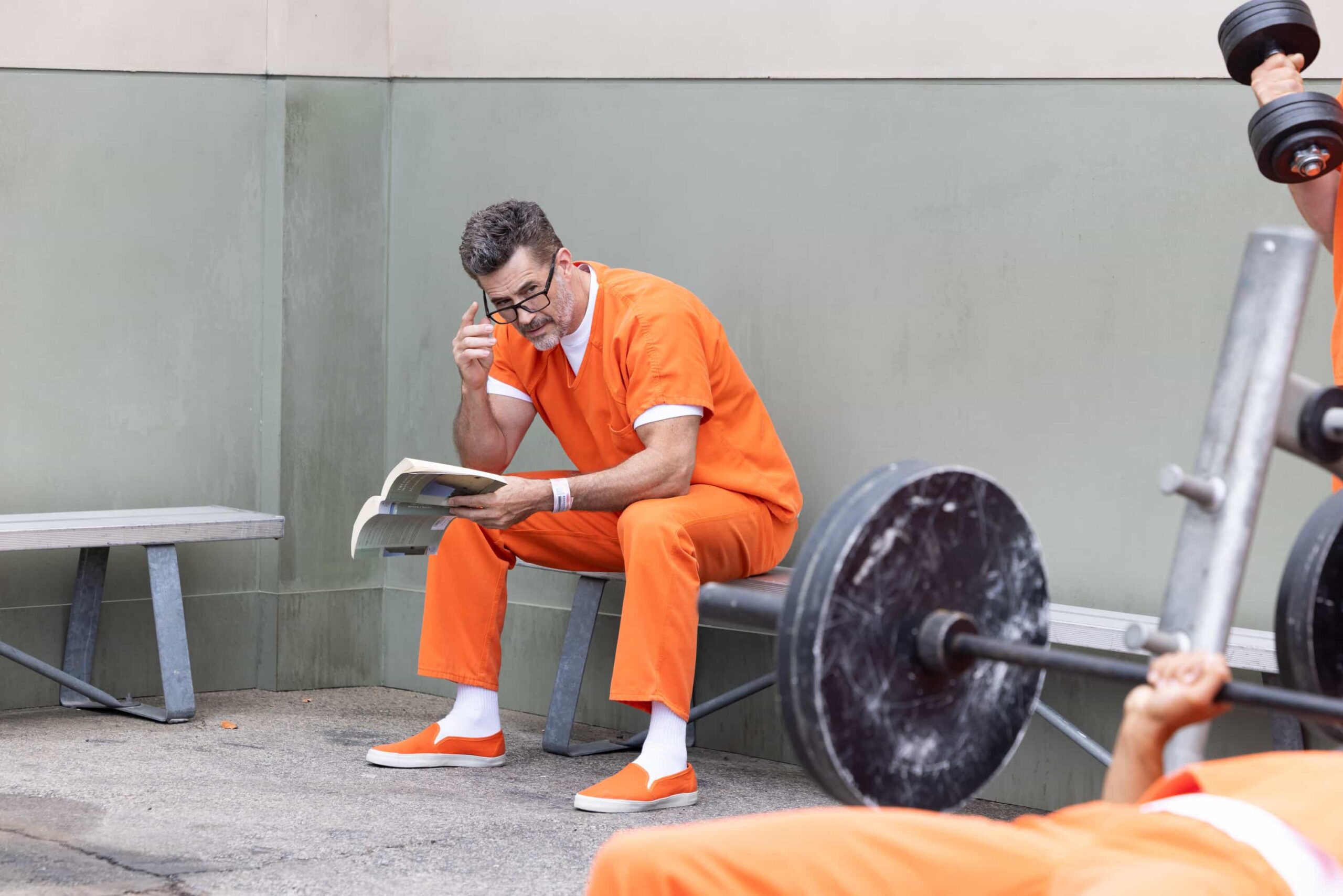 “Now and Then” – A prison break by an inmate who had just three weeks left on a sentence compels the team to reopen the case of a naval officer’s death that was originally investigated by Gibbs and Franks in the ‘90s, and enlist the help of retired special agent Vera Strickland. Also, the team has different views on what to include in a special Navy time capsule, on the thrilling conclusion to the decades-spanning crossover event on the CBS Original series NCIS, Tuesday, Nov. 11 (9:00-10:01 PM, ET/PT) on the CBS Television Network, and streaming on Paramount+ (live and on demand for Paramount+ Premium plan subscribers, or on demand for Paramount+ Essential subscribers the day after the episode airs)*. Pictured: Michael Lowry as Thomas Mulligan. Photo: Sonja Flemming/CBS ©2025 CBS Broadcasting, Inc. All Rights Reserved.