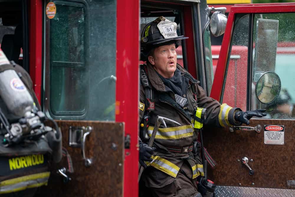Chicago Fire Season 14 Episode 7 Photos: “Pierce the Vein” 13 CHICAGO FIRE -- "Pierce The Vein" Episode 1407 -- Pictured: Christian Stolte as Randall McHolland -- (Photo by: Peter Gordon/NBC)