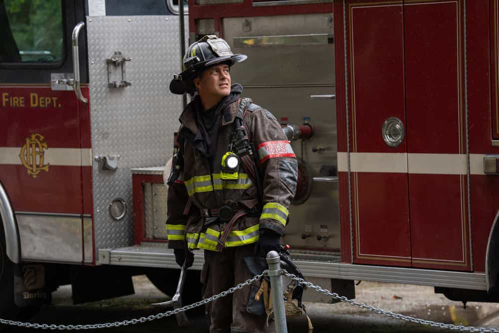 Chicago Fire Season 14 Episode 7 Photos: “Pierce the Vein” 7 CHICAGO FIRE -- "Pierce The Vein" Episode 1407 -- Pictured: Taylor Kinney as Kelly Severide -- (Photo by: Peter Gordon/NBC)