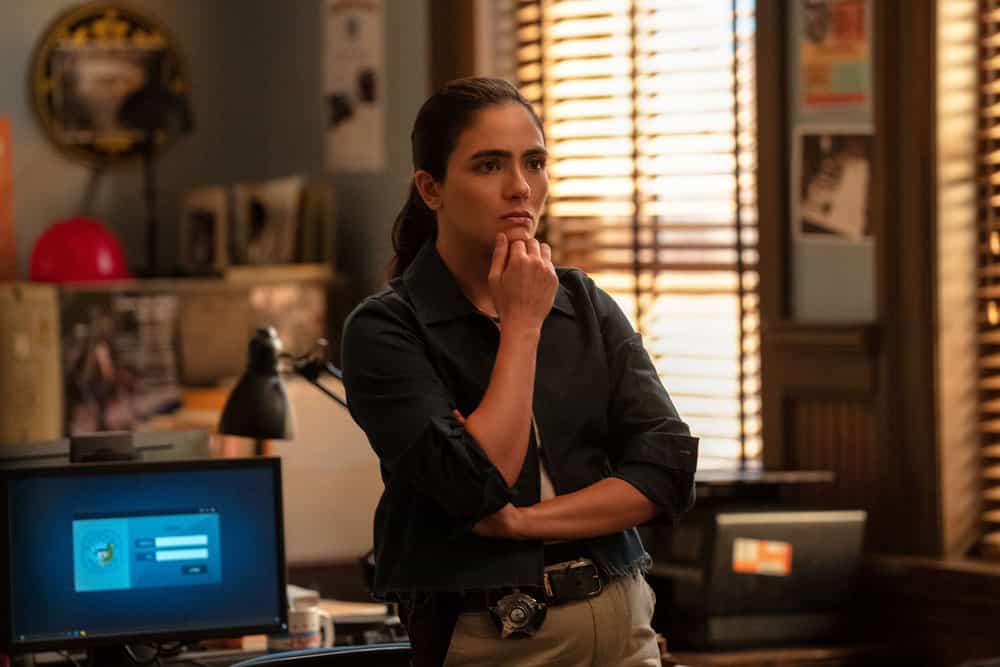CHICAGO P.D. -- "Impulse Control" Episode 1307 -- Pictured: Arienne Mandi as Eva Imani -- (Photo by: Elizabeth Sisson/NBC)