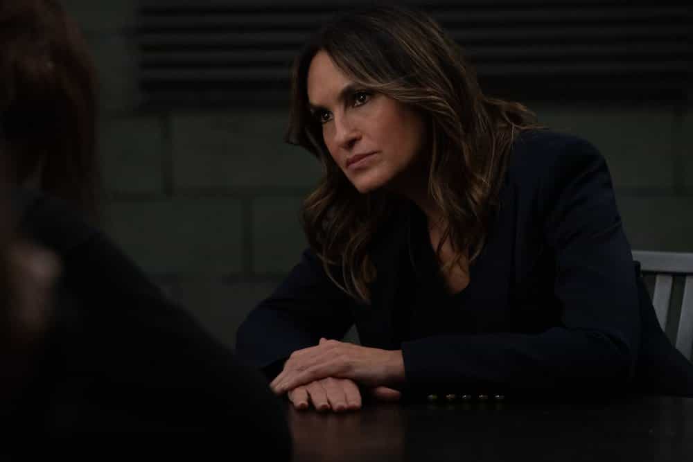 LAW & ORDER: SPECIAL VICTIMS UNIT -- "False Idols" Episode 27007 -- Pictured: Mariska Hargitay as Capt. Olivia Benson -- (Photo by: Virginia Sherwood/NBC)
