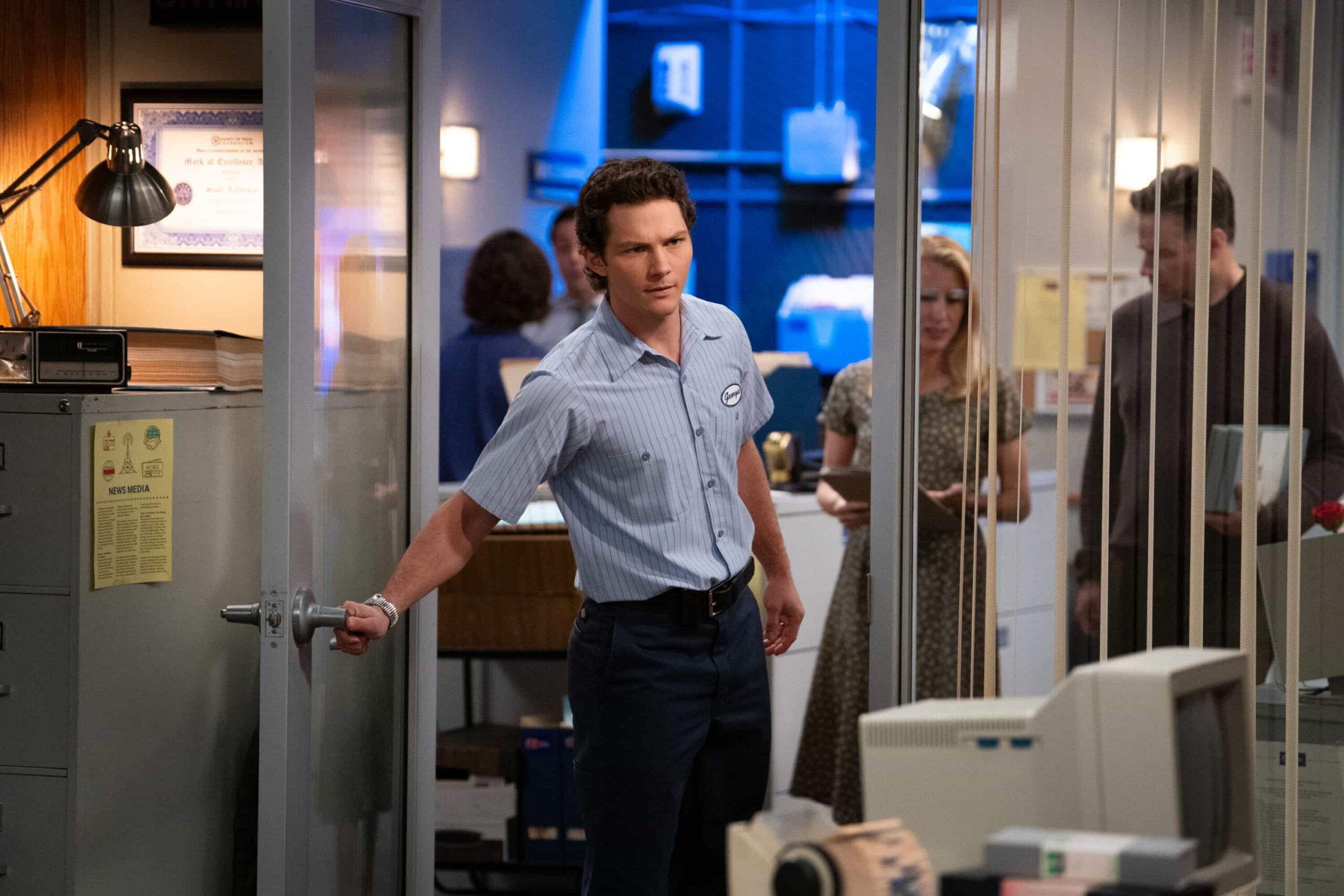 “A Pregnancy Test and an Old Man’s Gallbladder” – Georgie’s jealousy rears its head when Mandy gets sent on an overnight work trip with her ex and current boss, Scott (Christopher Gorham). Meanwhile, Jim and Audrey panic when they find a pregnancy test in Connor’s trash, on GEORGIE & MANDY’S FIRST MARRIAGE, Thursday, Nov. 13 (8:00-8:30 PM, ET/PT) on the CBS Television Network, and streaming on Paramount+ (live and on-demand for Paramount+ Premium plan subscribers, or on-demand for Paramount+ Essential subscribers the day after the episode airs)*. Pictured: Montana Jordan as Georgie   Photo: Troy Harvey/CBS ©2025 CBS Broadcasting, Inc. All Rights Reserved.