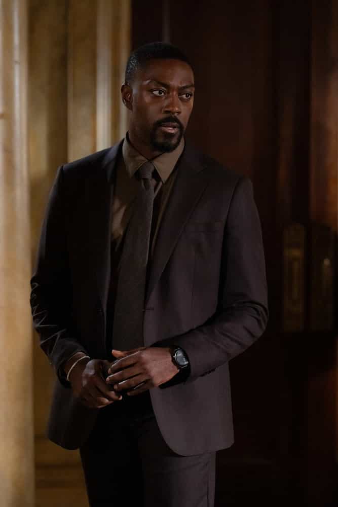 Law & Order Season 25 Episode 7 “Guardian” – Photos & Case Preview 19 LAW & ORDER -- "Guardian" Episode 25007 -- Pictured: David Ajala as Det. Theo Walker -- (Photo by: Virginia Sherwood/NBC)