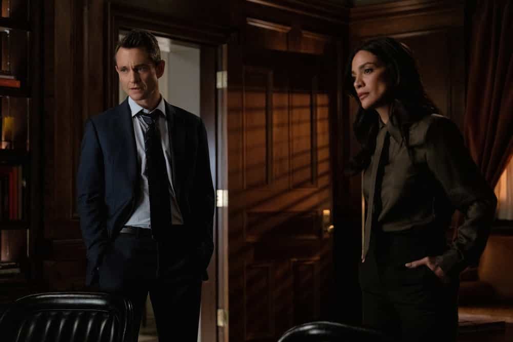 Law & Order Season 25 Episode 7 “Guardian” – Photos & Case Preview 16 LAW & ORDER -- "Guardian" Episode 25007 -- Pictured: (l-r) Hugh Dancy as A.D.A. Nolan Price, Odelya Halevi as A.D.A. Samantha Maroun -- (Photo by: Virginia Sherwood/NBC)