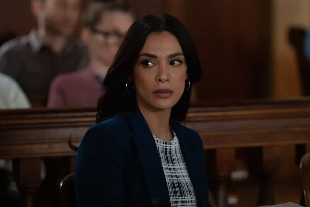 Law & Order Season 25 Episode 7 “Guardian” – Photos & Case Preview 15 LAW & ORDER -- "Guardian" Episode 25007 -- Pictured: Odelya Halevi as A.D.A. Samantha Maroun -- (Photo by: Virginia Sherwood/NBC)