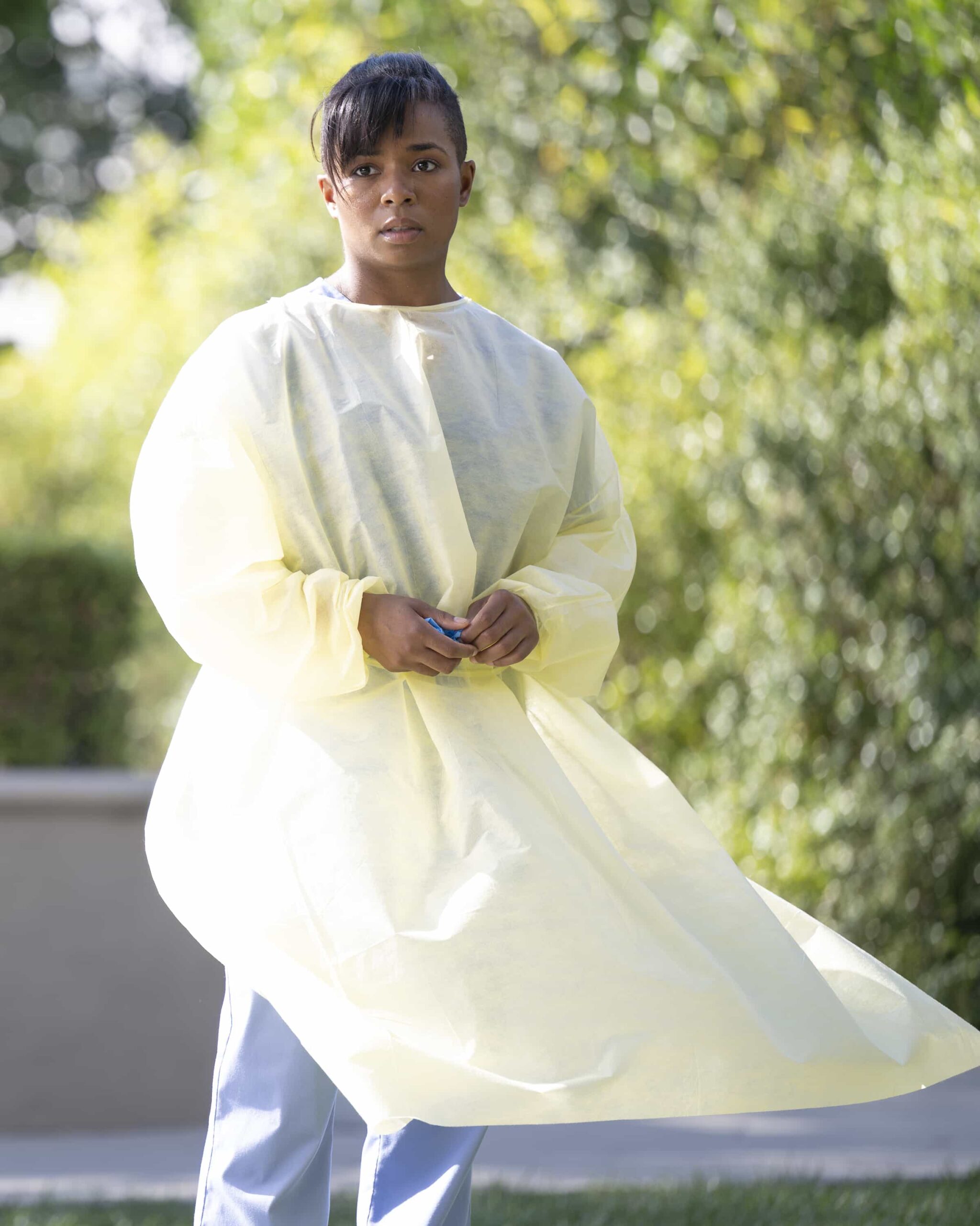 GREY’S ANATOMY - “When I Crash” - Grey Sloan takes in patients following a catastrophic bus accident. Teddy and Owen have an awkward encounter, and Richard tests Bailey’s patience. THURSDAY, NOV. 13 (10:00-11:00 p.m. EST) on ABC. (Disney/Anne Marie Fox) 
ALEXIS FLOYD