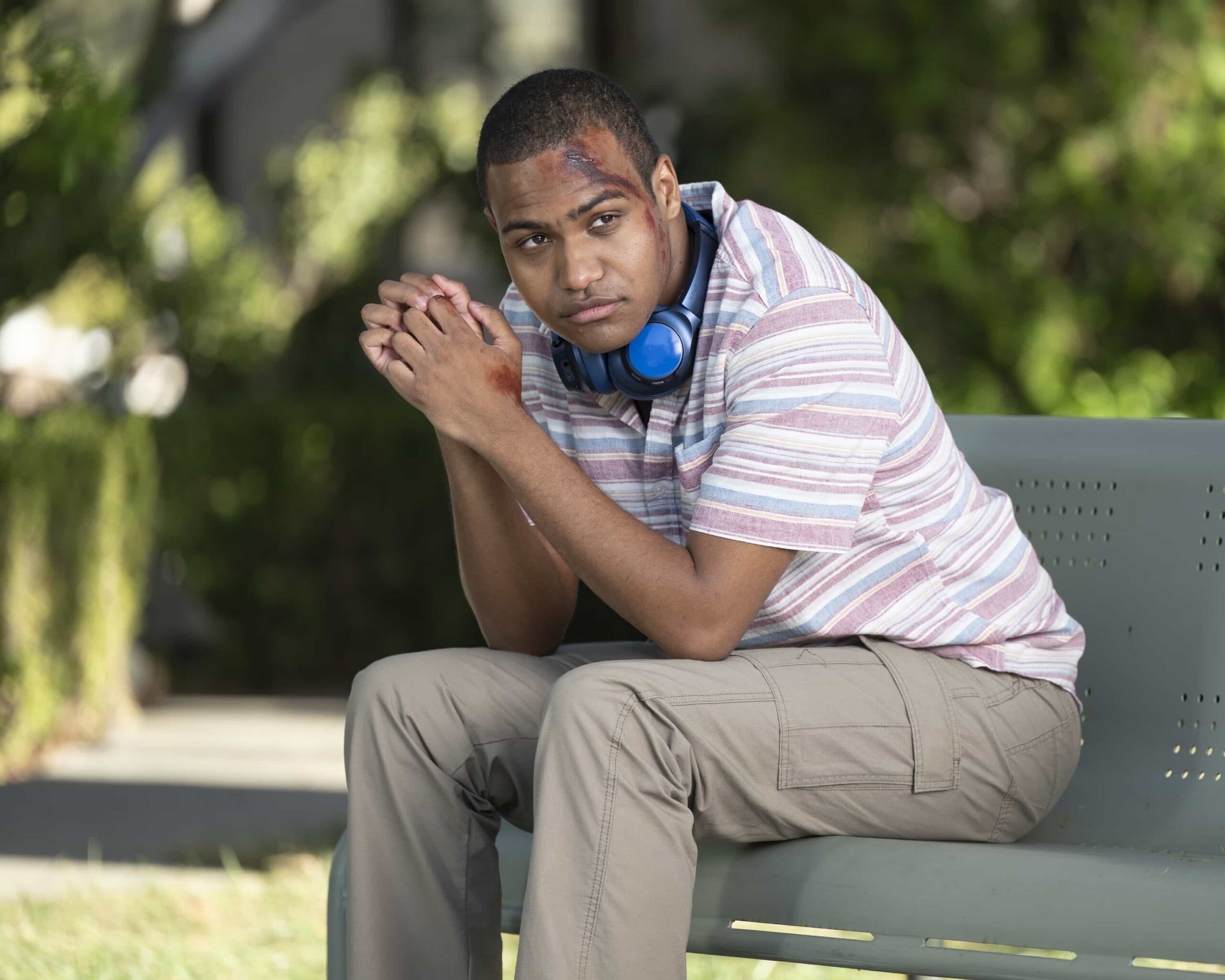 GREY’S ANATOMY - “When I Crash” - Grey Sloan takes in patients following a catastrophic bus accident. Teddy and Owen have an awkward encounter, and Richard tests Bailey’s patience. THURSDAY, NOV. 13 (10:00-11:00 p.m. EST) on ABC. (Disney/Anne Marie Fox) 
J. CHASE BAILEY