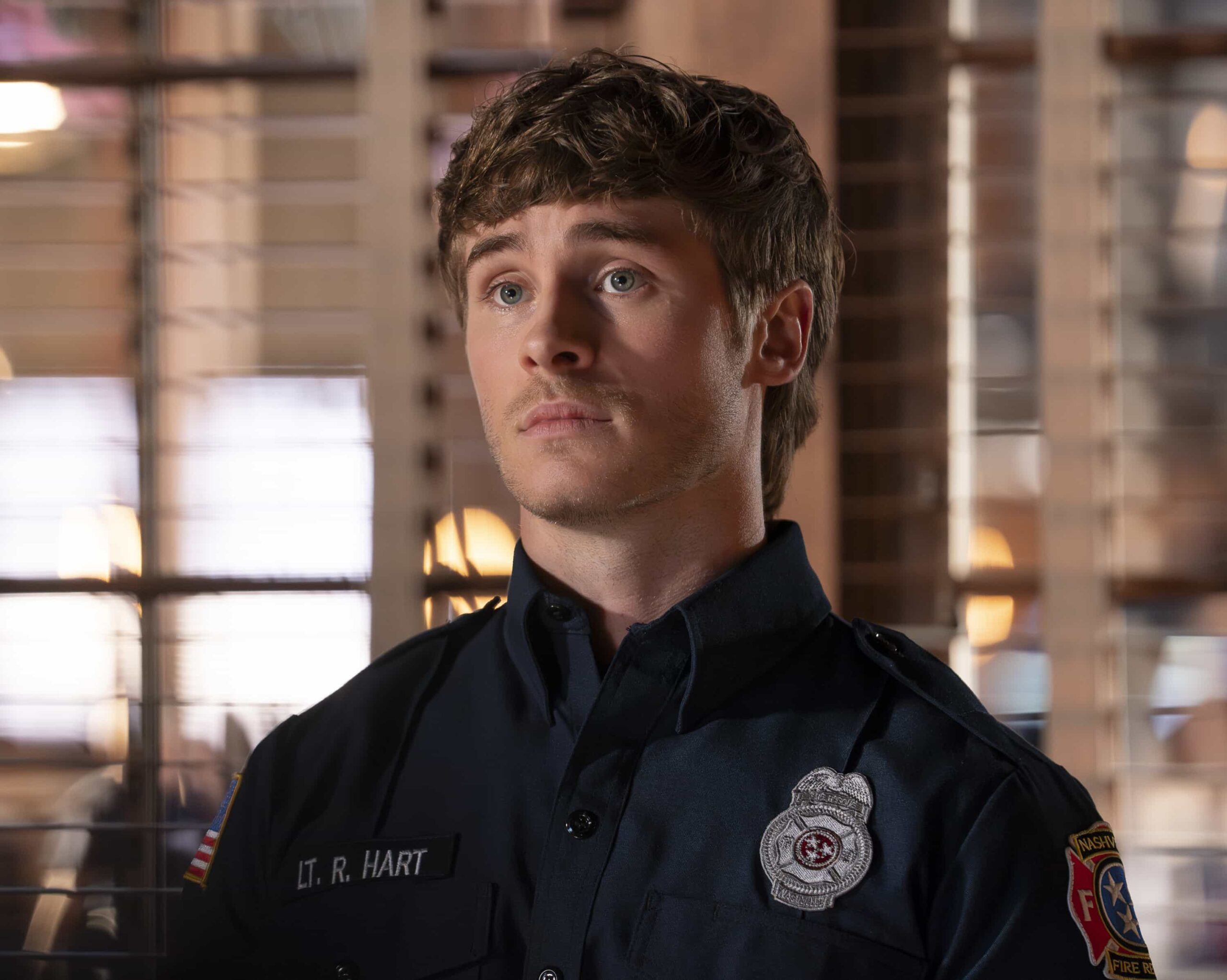 9-1-1: NASHVILLE: “Good Southern Manors” - As Don, Blue and Ryan take extreme measures to prevent a distillery explosion, the 9-1-1 call center is disrupted by budget cuts and hackers. Amidst the chaos, Blythe faces an emergency of her own. THURSDAY, NOV. 13 (9:00-10:00 p.m. EST) on ABC. THURSDAY, NOV. 13 (9:00-10:00 p.m. EST) on ABC. (Disney/Jake Giles Netter) 
MICHAEL PROVOST