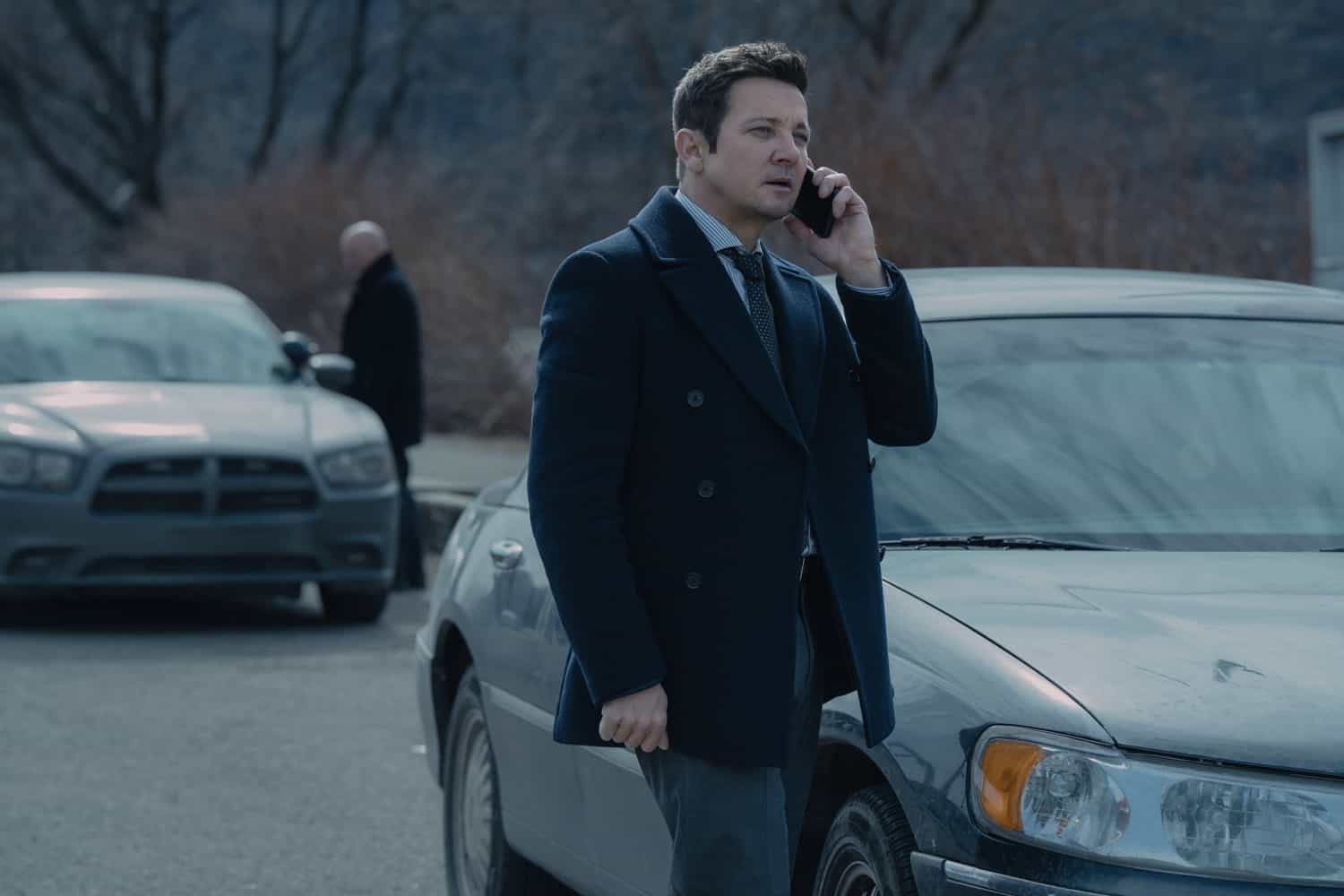 Mayor of Kingstown Season 4 Episode 4 “Sins of Omission” Jeremy Renner as Mike McLusky in Mayor of Kingstown episode 4, season 4 streaming on Paramount+, 2025. Credit: Dennis P. Mong Jr./Paramount+