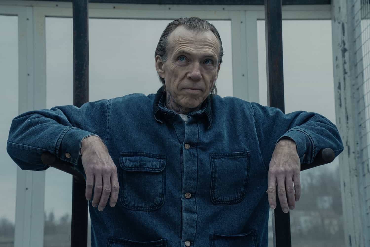 Mayor of Kingstown Season 4 Episode 4 “Sins of Omission” Richard Brake as Merle Callahan in Mayor of Kingstown episode 4, season 4 streaming on Paramount+, 2025. Credit: Dennis P. Mong Jr./Paramount+