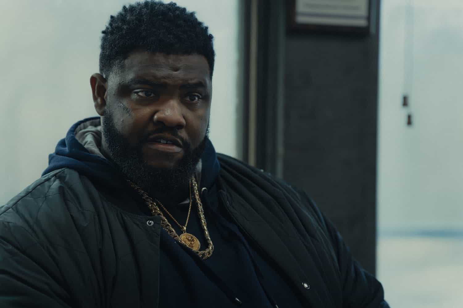 Taylor Handley as Kyle McLusky in Mayor of Kingstown episode 4, season 4 streaming on Paramount+, 2025. Credit: Dennis P. Mong Jr./Paramount+