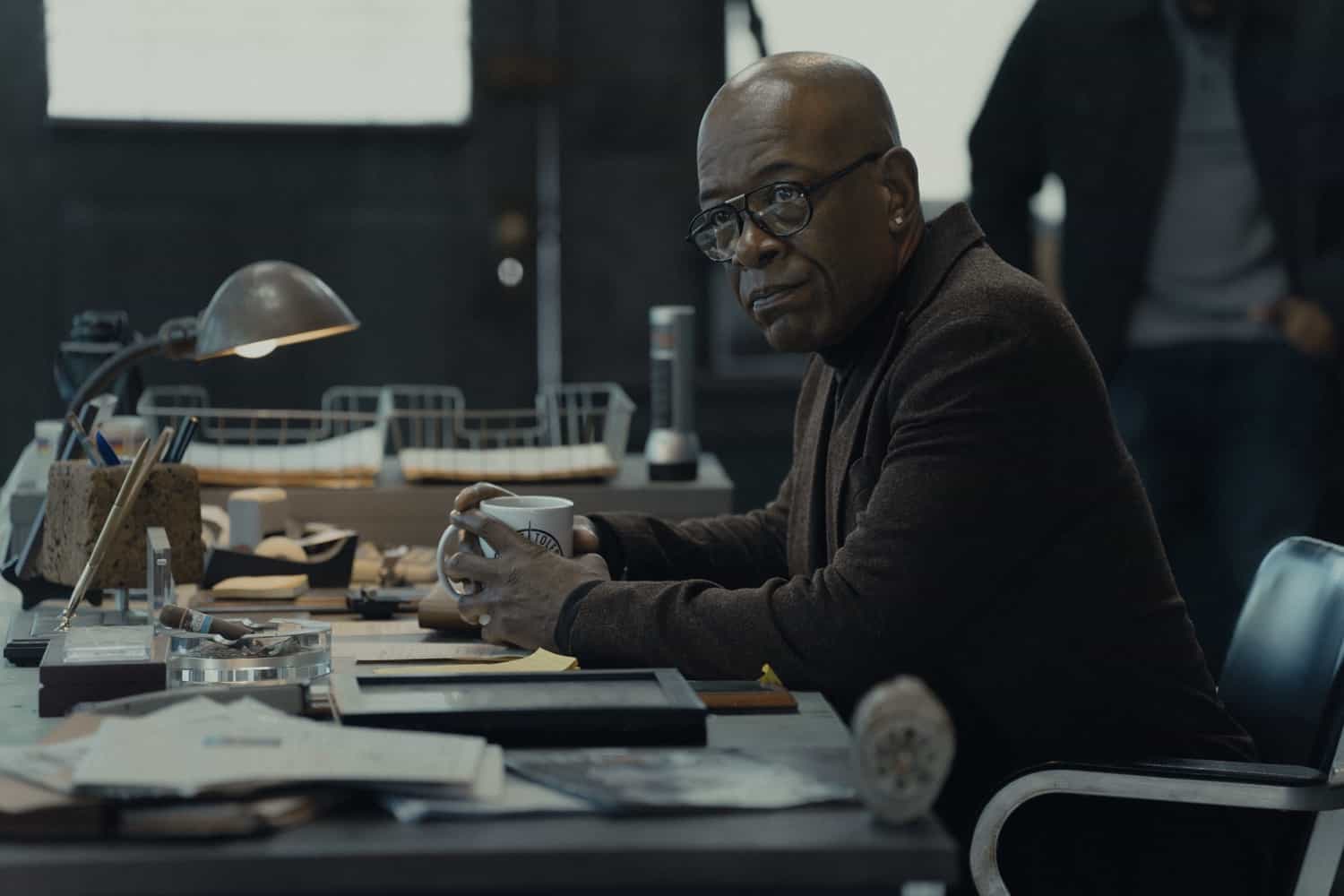 Lennie James as Frank Moses in Mayor of Kingstown episode 4, season 4 streaming on Paramount+, 2025. Credit: Dennis P. Mong Jr./Paramount+